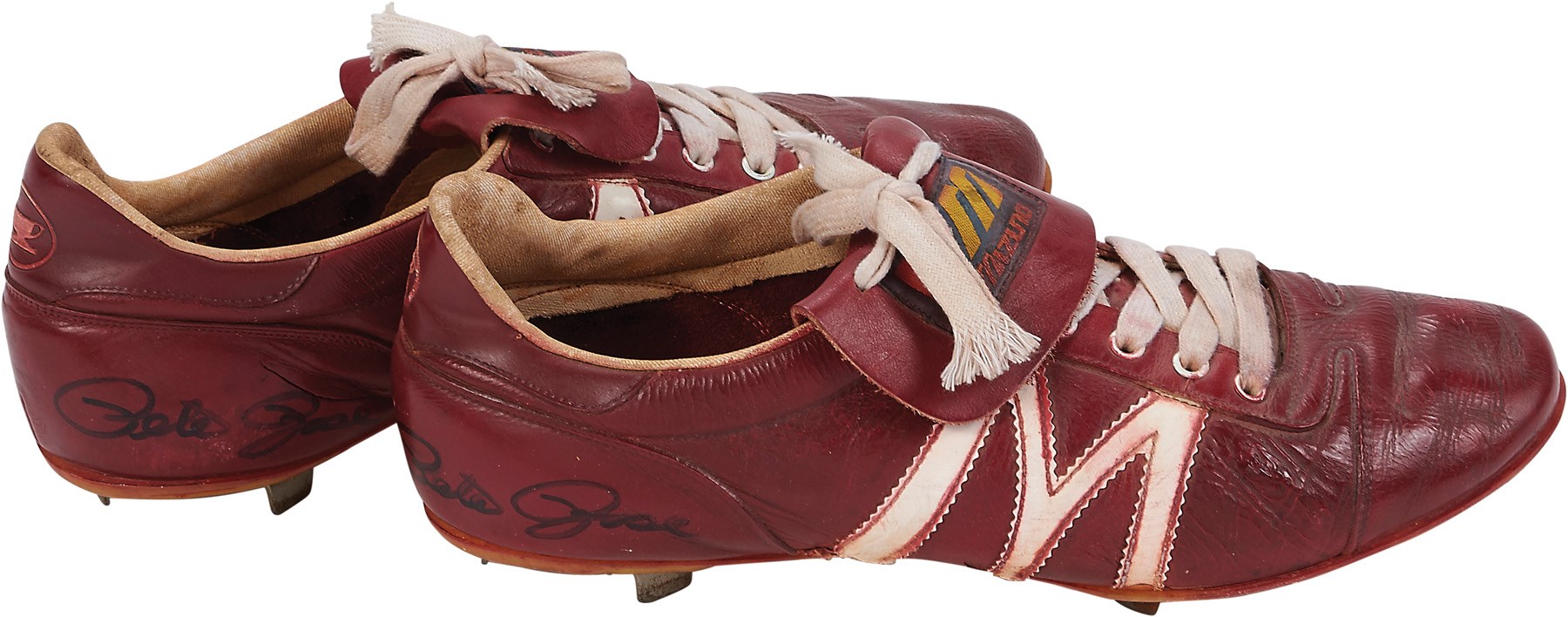 - 1980s Pete Rose Game Worn Spikes