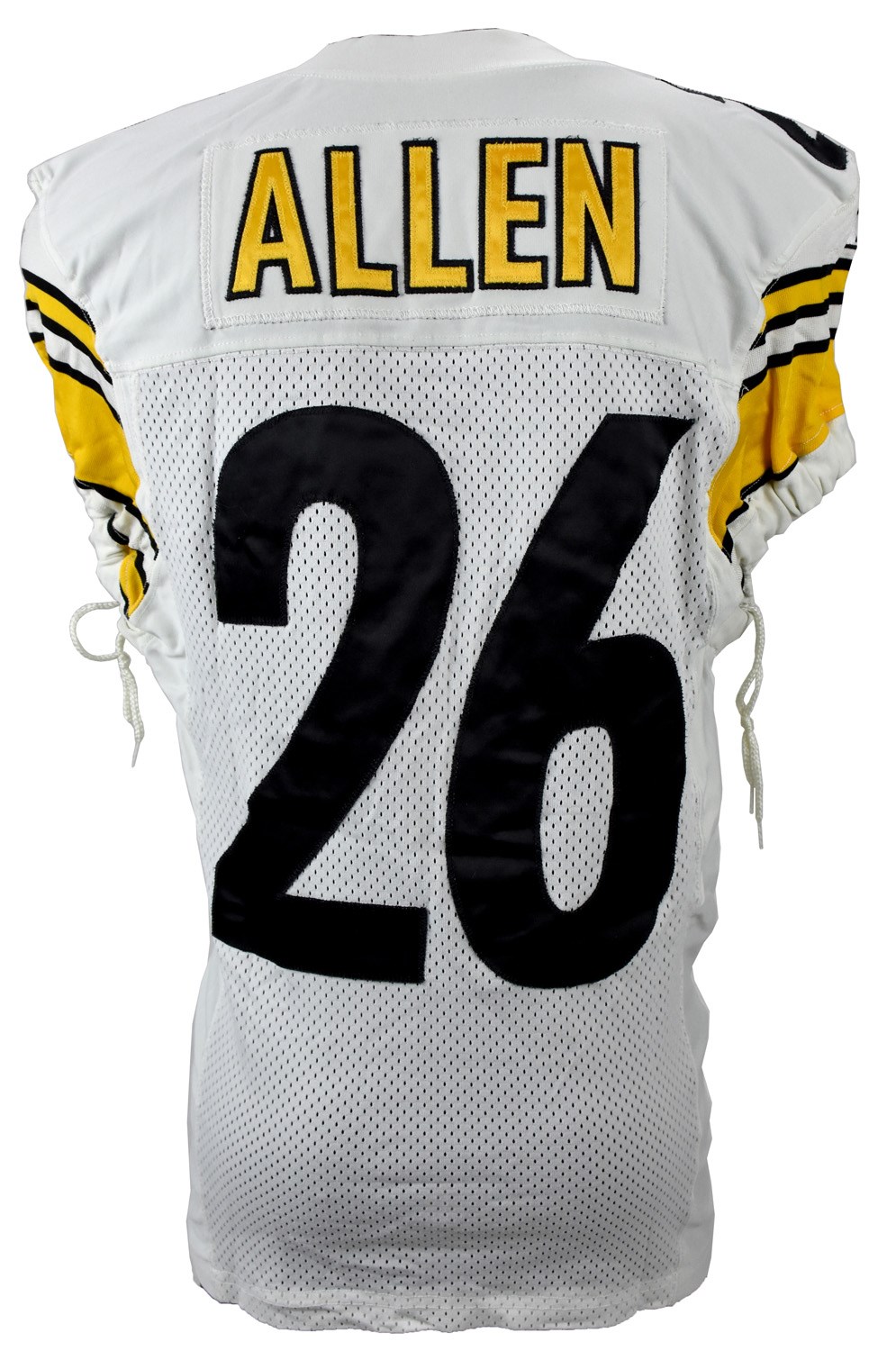 - 2011 Season Will Allen Pittsburgh Steelers AFC Wild Card Game Worn Jersey (Photo-Matched, Resolution Photomatching LOA)