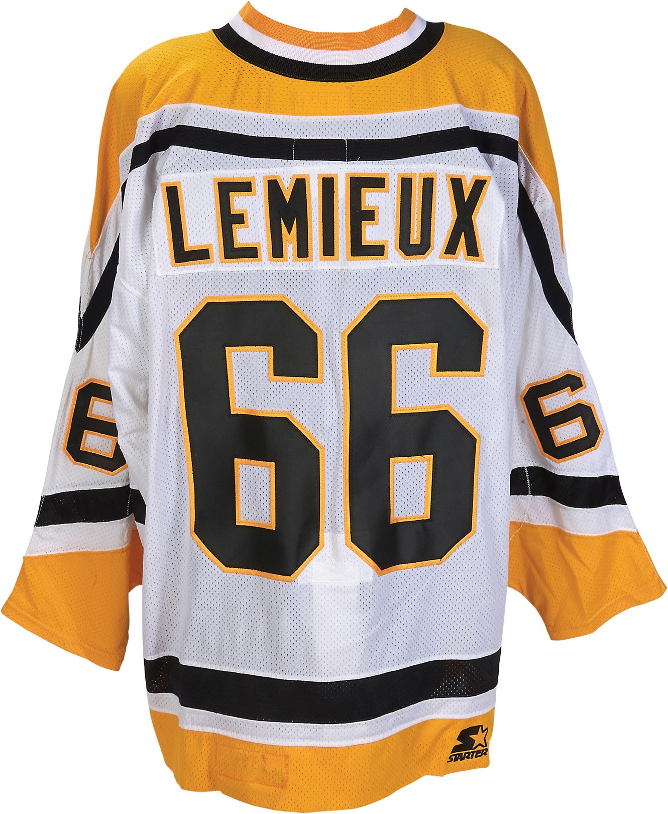 - March 8, 1997, Mario Lemieux Pittsburgh Penguins Game Worn Jersey