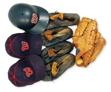 Baseball Equipment - 1960's Washington Senators Game Used/Worn Collection