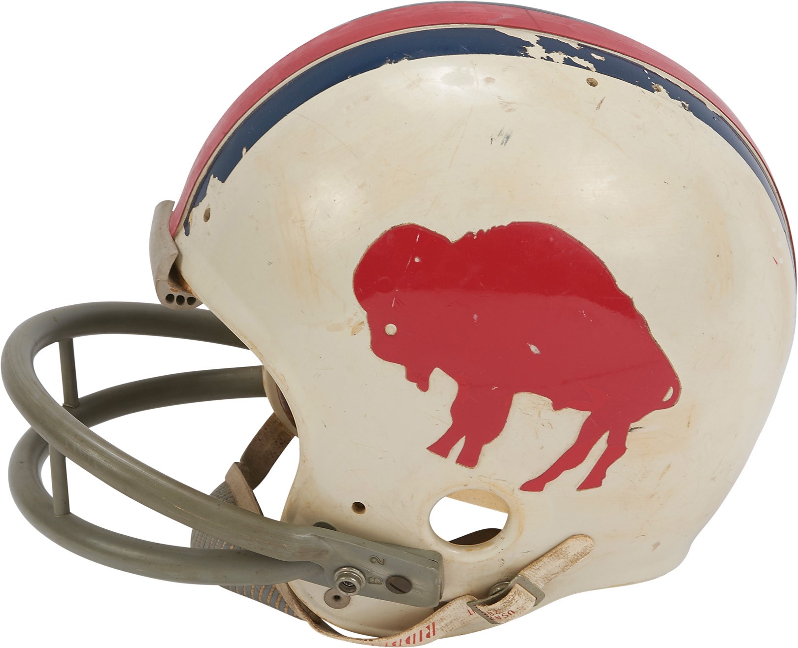 - 1972 Dick Cunningham Buffalo Bills Game Worn Helmet
