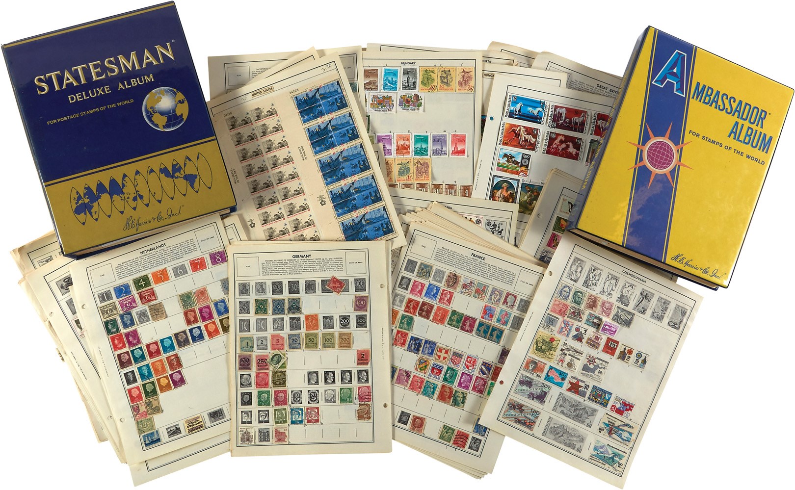 - Vintage U.S. & International Postage Stamp Collection