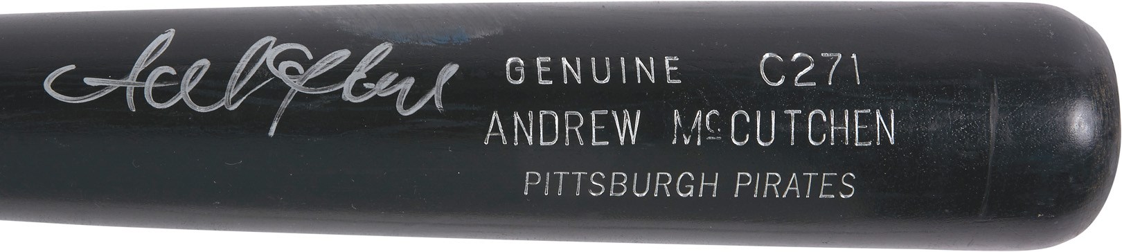 Clemente and Pittsburgh Pirates - Circa 2008 Andrew McCutchen Signed Game Used Bat (PSA GU 8.5)
