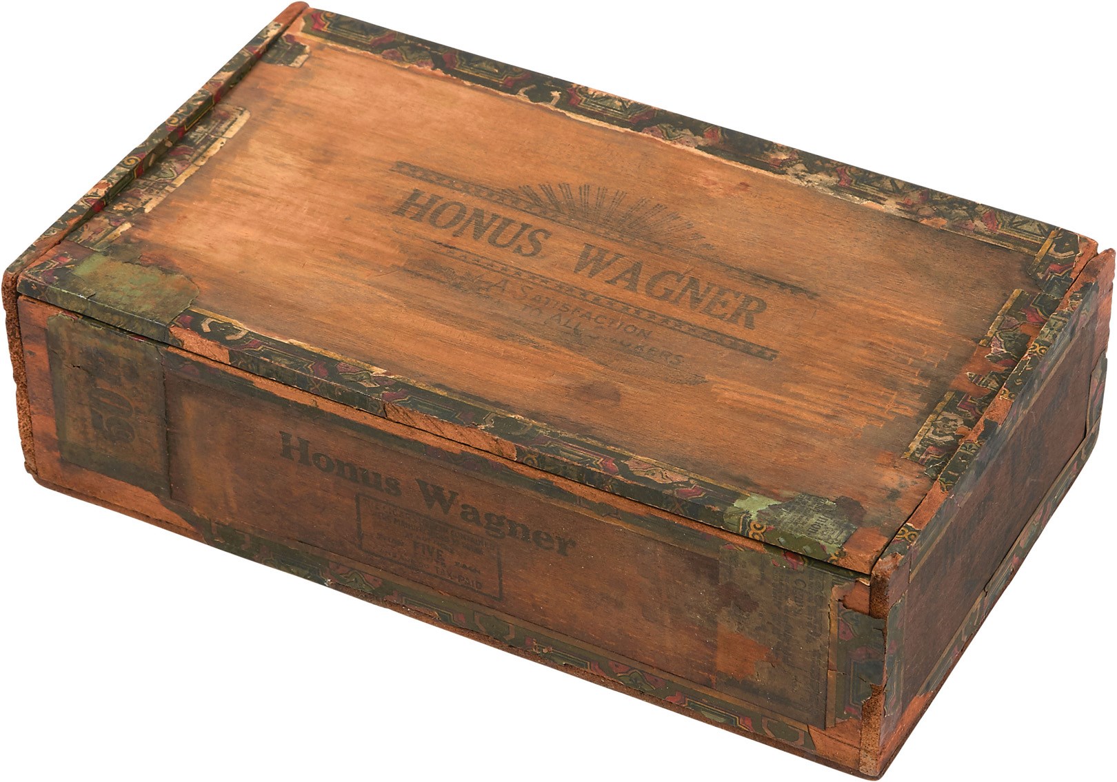 - 1919-1926 Honus Wagner Cigar Box