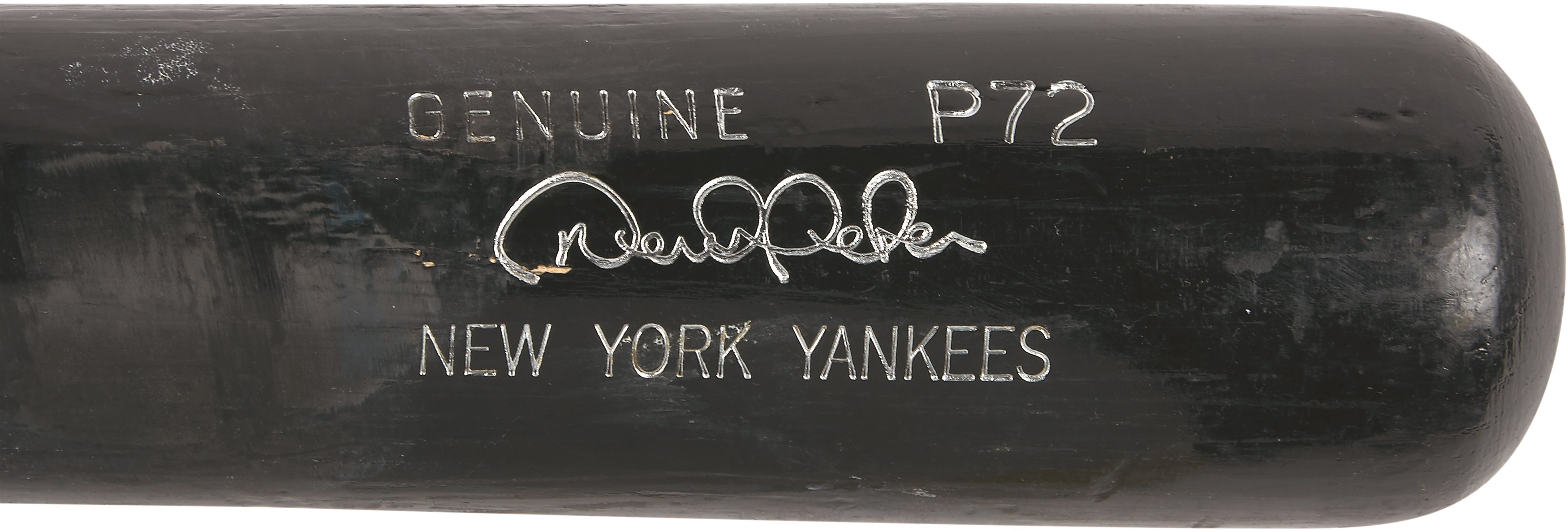 - 2003-07 Derek Jeter Game Used Yankees Bat (PSA GU 8)