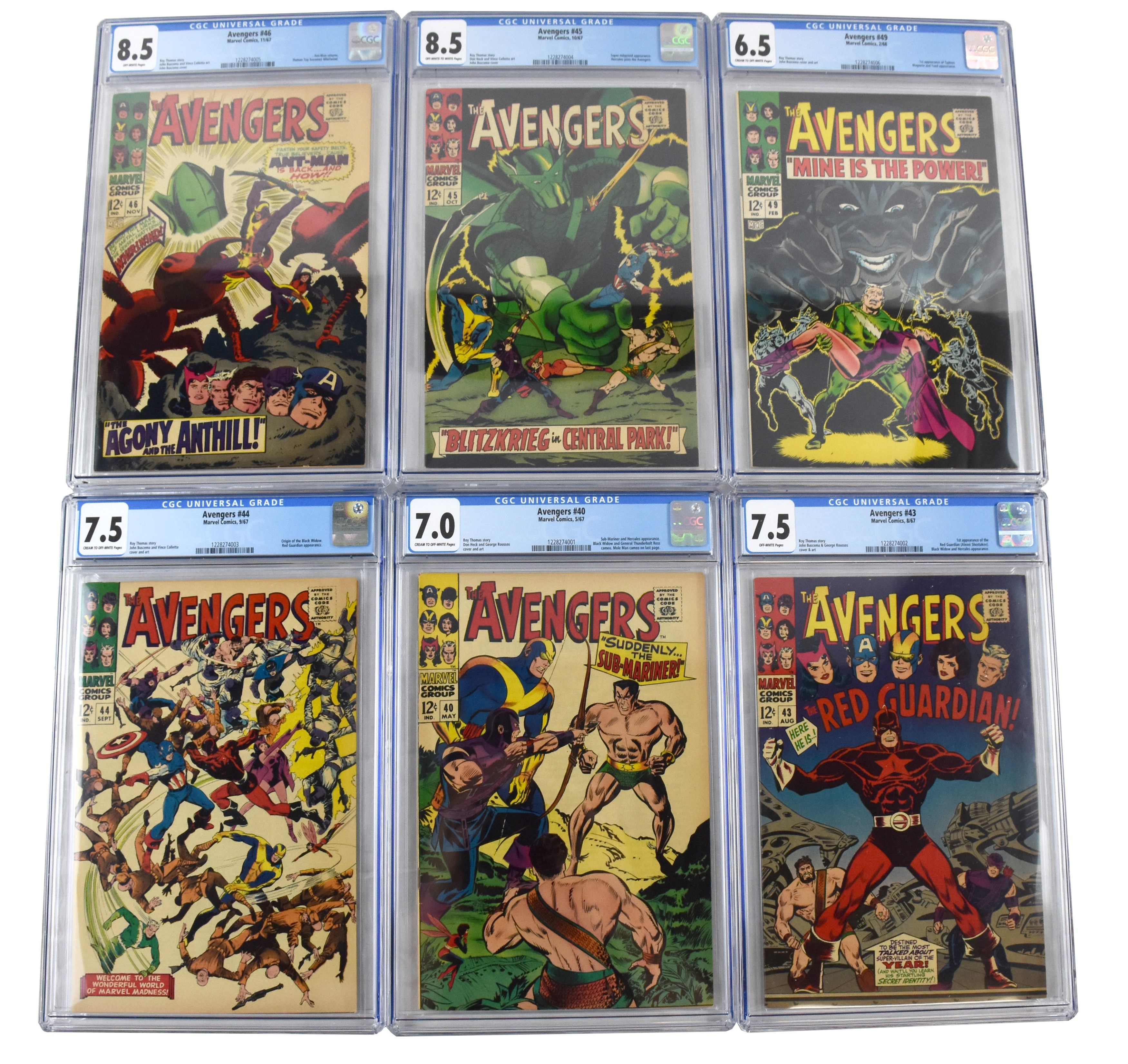 - High Grade Avengers Collection (6)