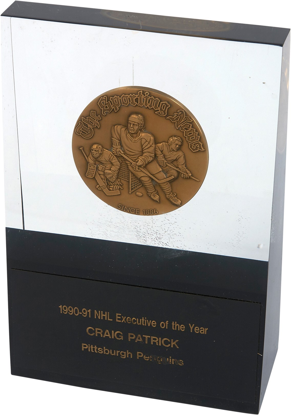 - 1990-91 Craig Patrick NHL Executive of the Year Award