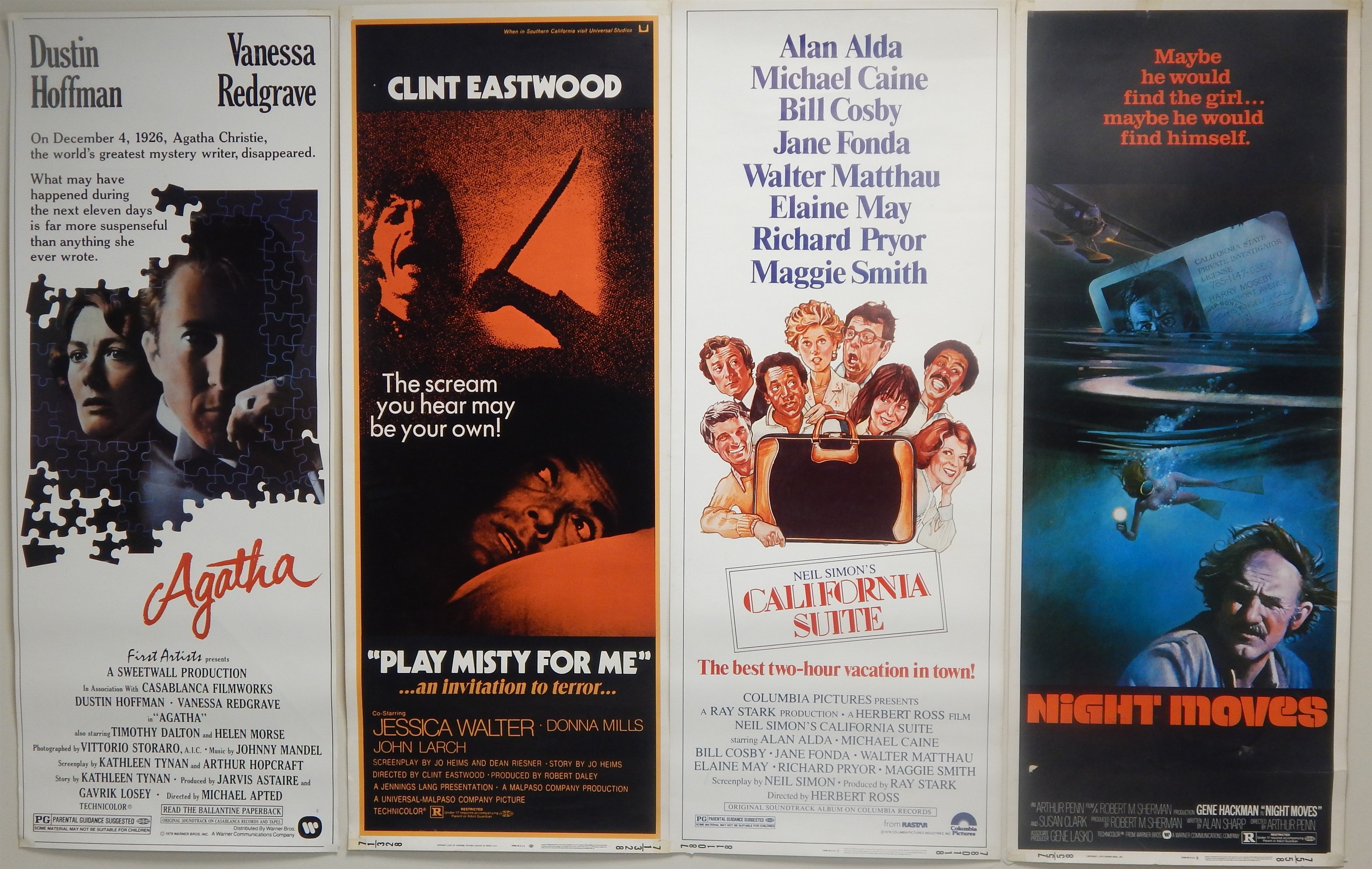 - Great 1970s Movie Poster Insert 14x36" Collection (17)