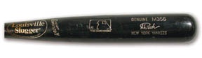1999 Jorge Posada Game Used Bat (34.5").