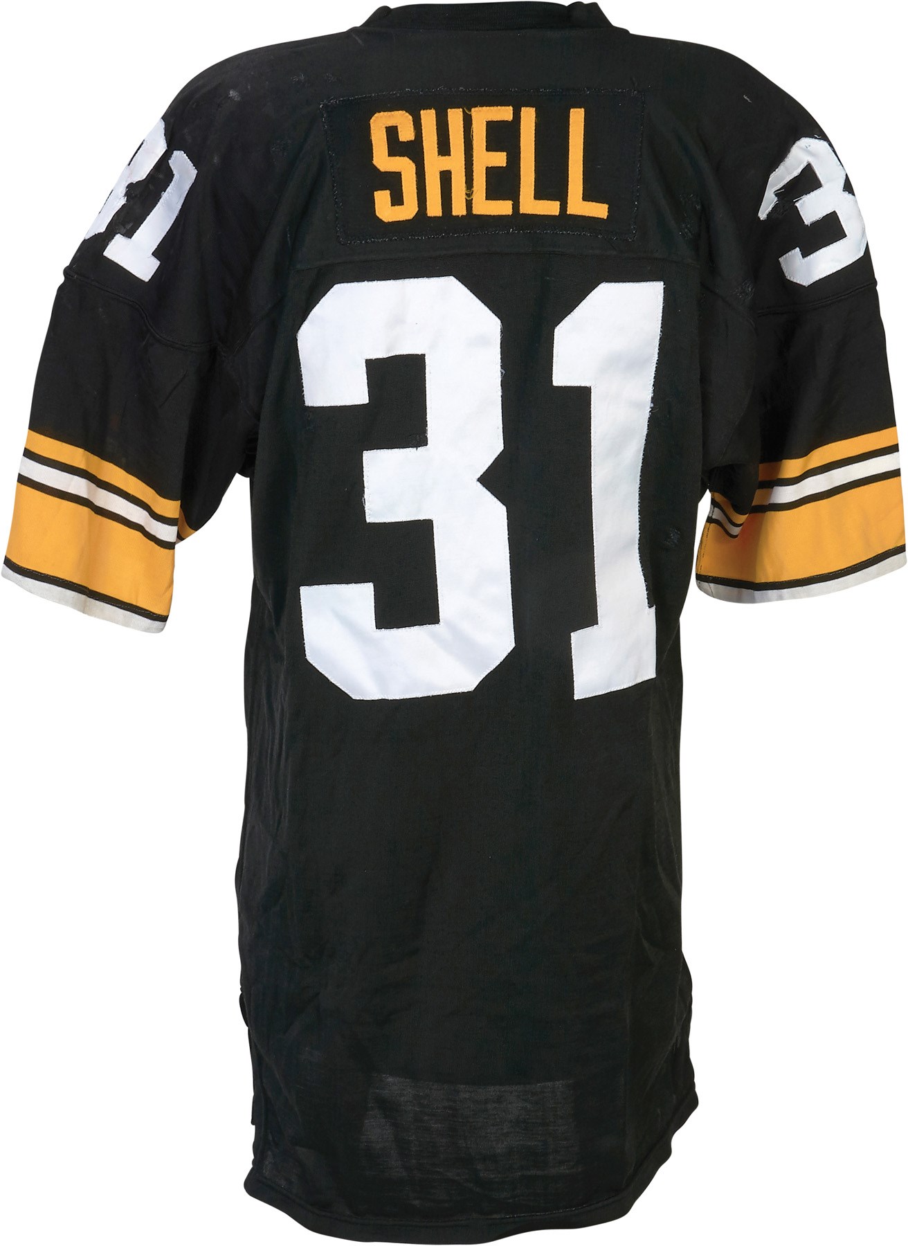 - 1985 Donnie Shell Pittsburgh Steelers Game Worn Jersey (Photo-Matched)