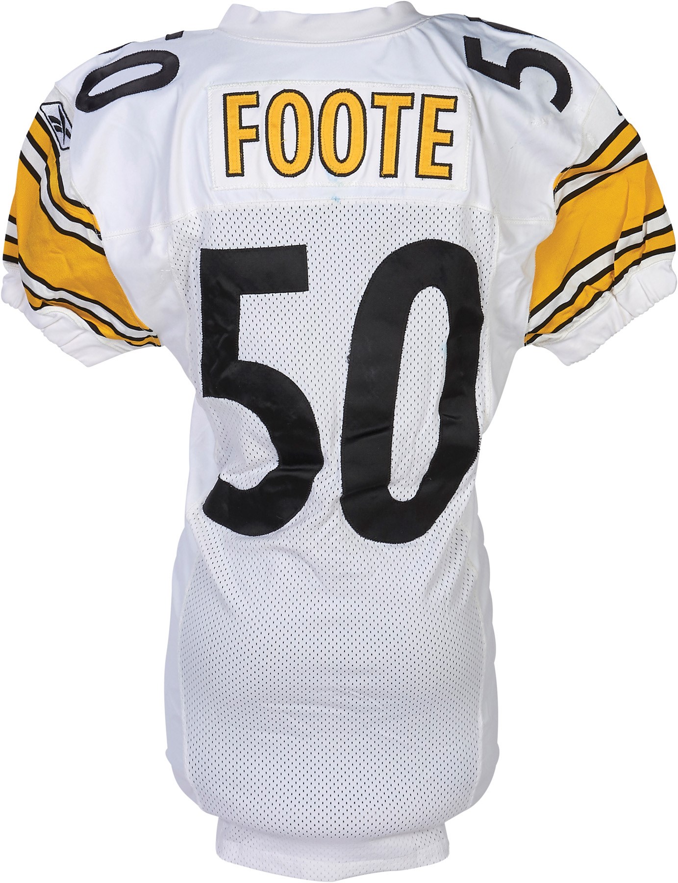 - 2002 Larry Foote Pittsburgh Steelers AFC Divisional Game Worn Jersey (Photo-Matched)