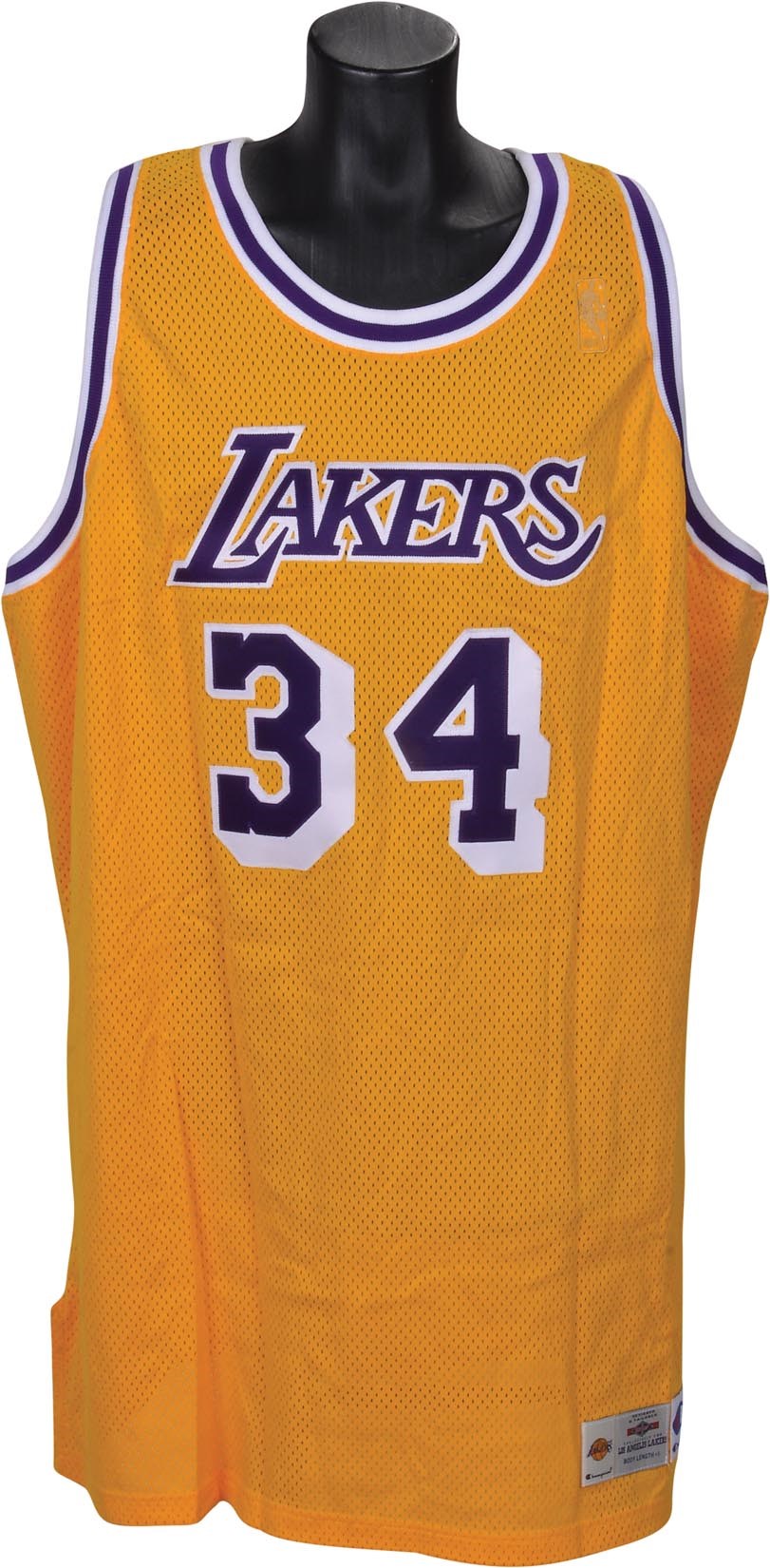 - 1996-97 Shaquille O'Neal Game Issued Lakers Jersey