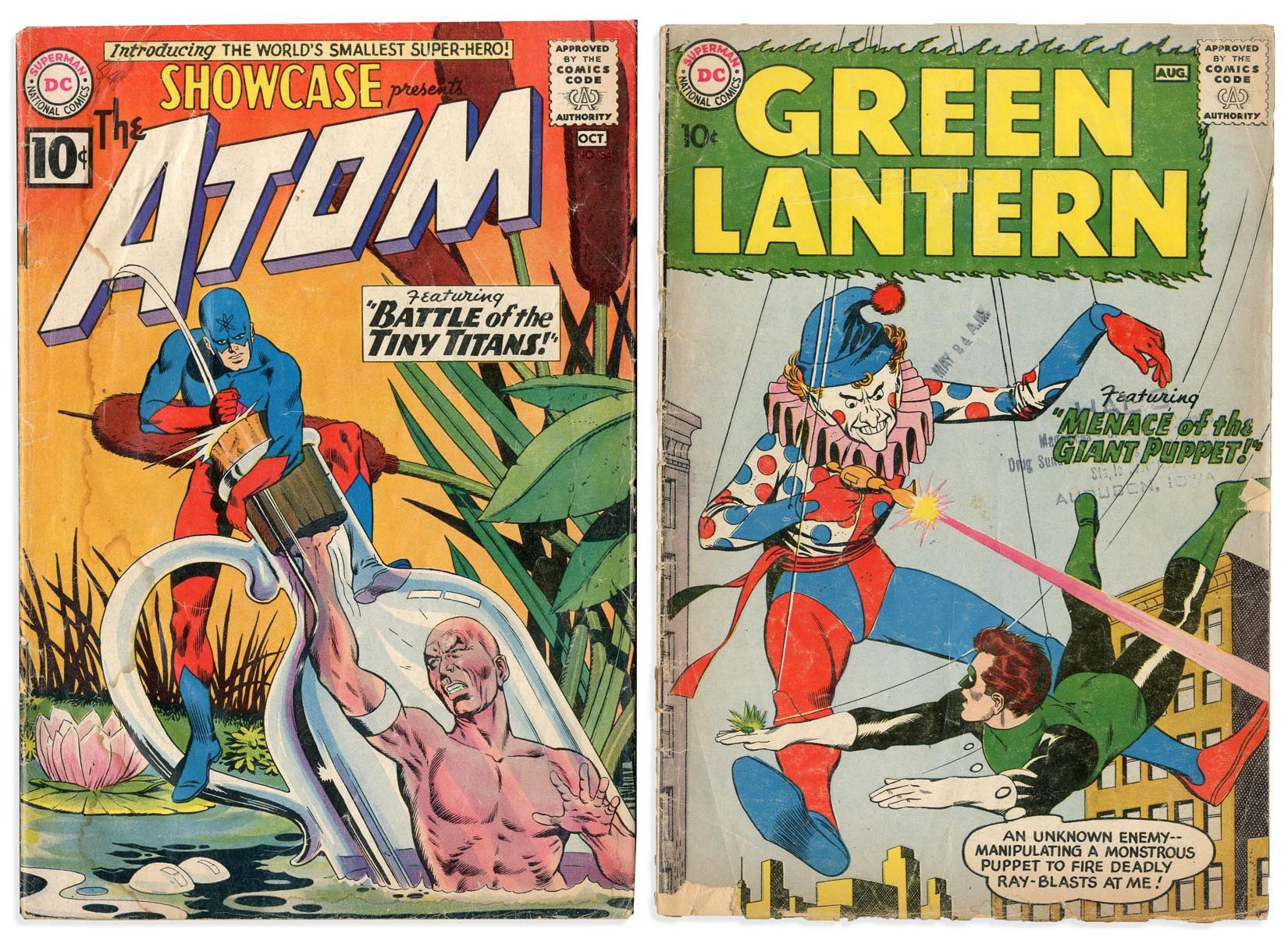 - Green Lantern #1 & First Silver Age Atom (2)