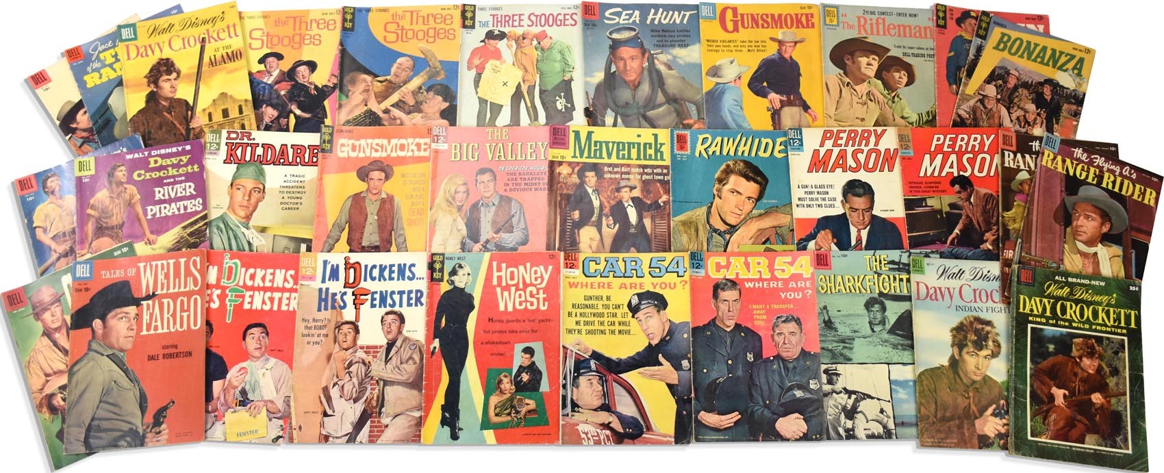 1950s-60s TV & Movie Photo Cover Comic Books (108)