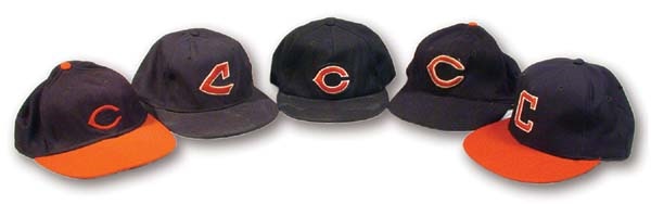 - Cleveland Indians Game Worn Caps (5)