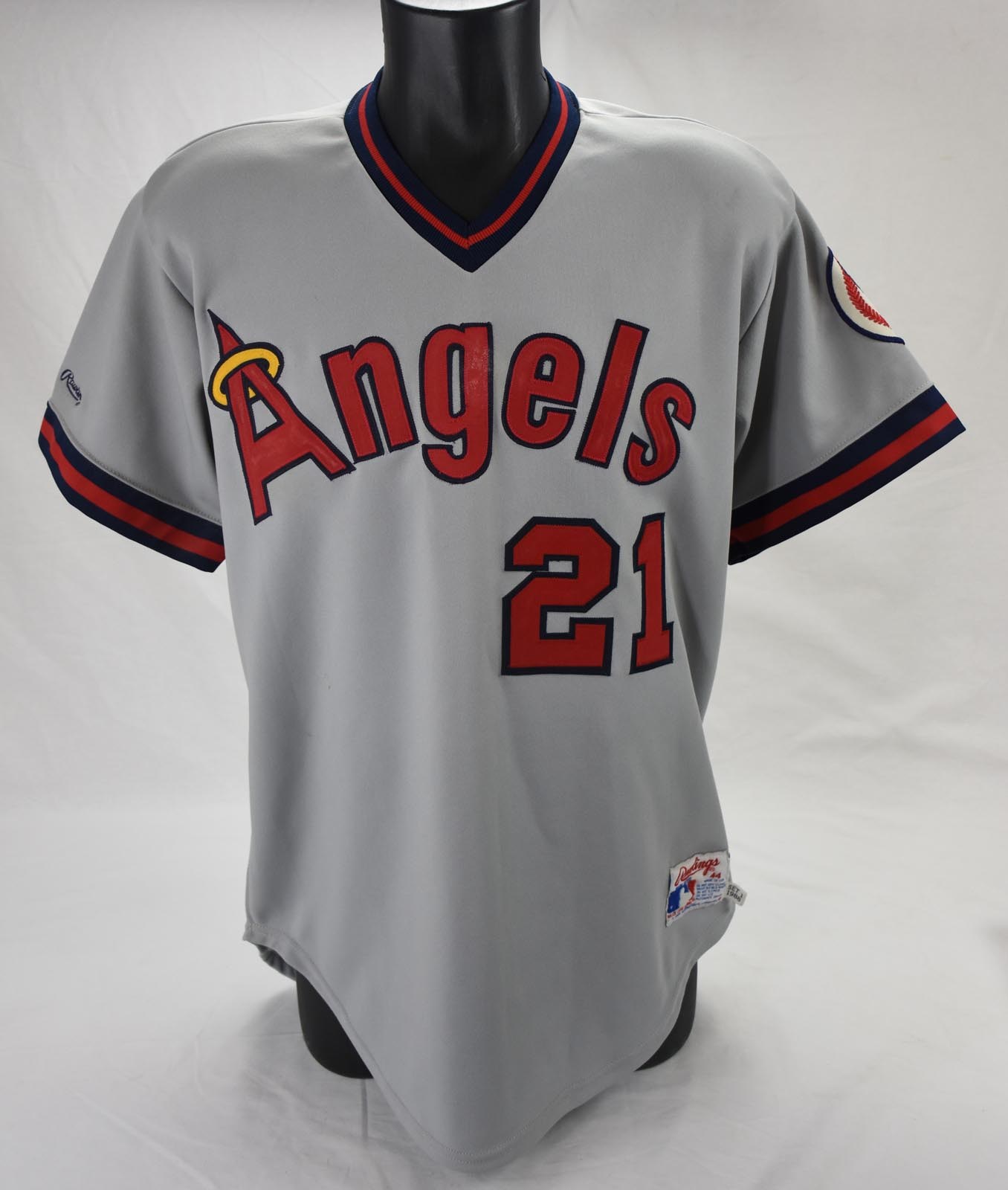 Baseball Equipment - 1988 Wally Joyner Signed Game Worn Angels Jersey