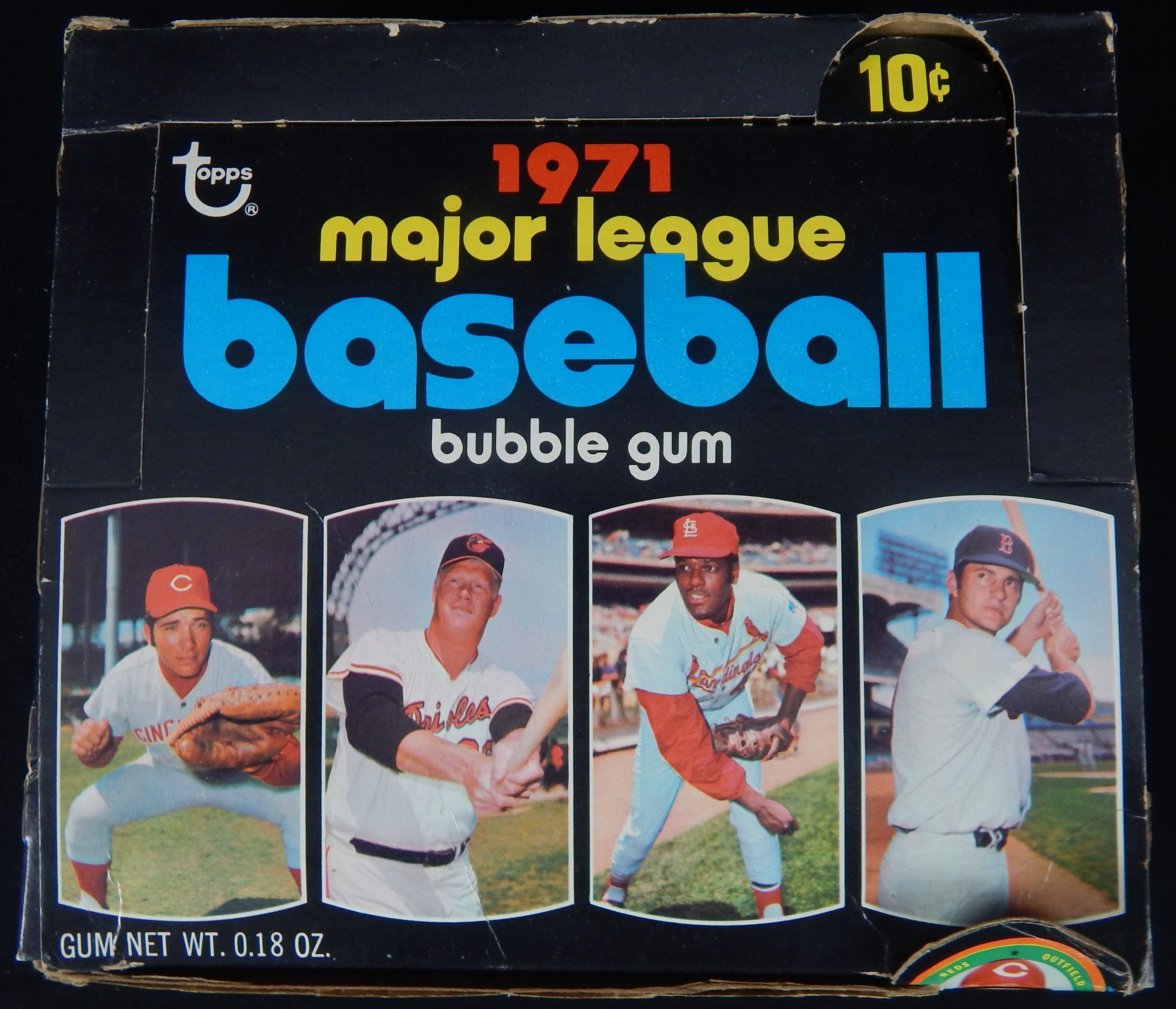 1971 Topps Baseball Display Box 1st Series