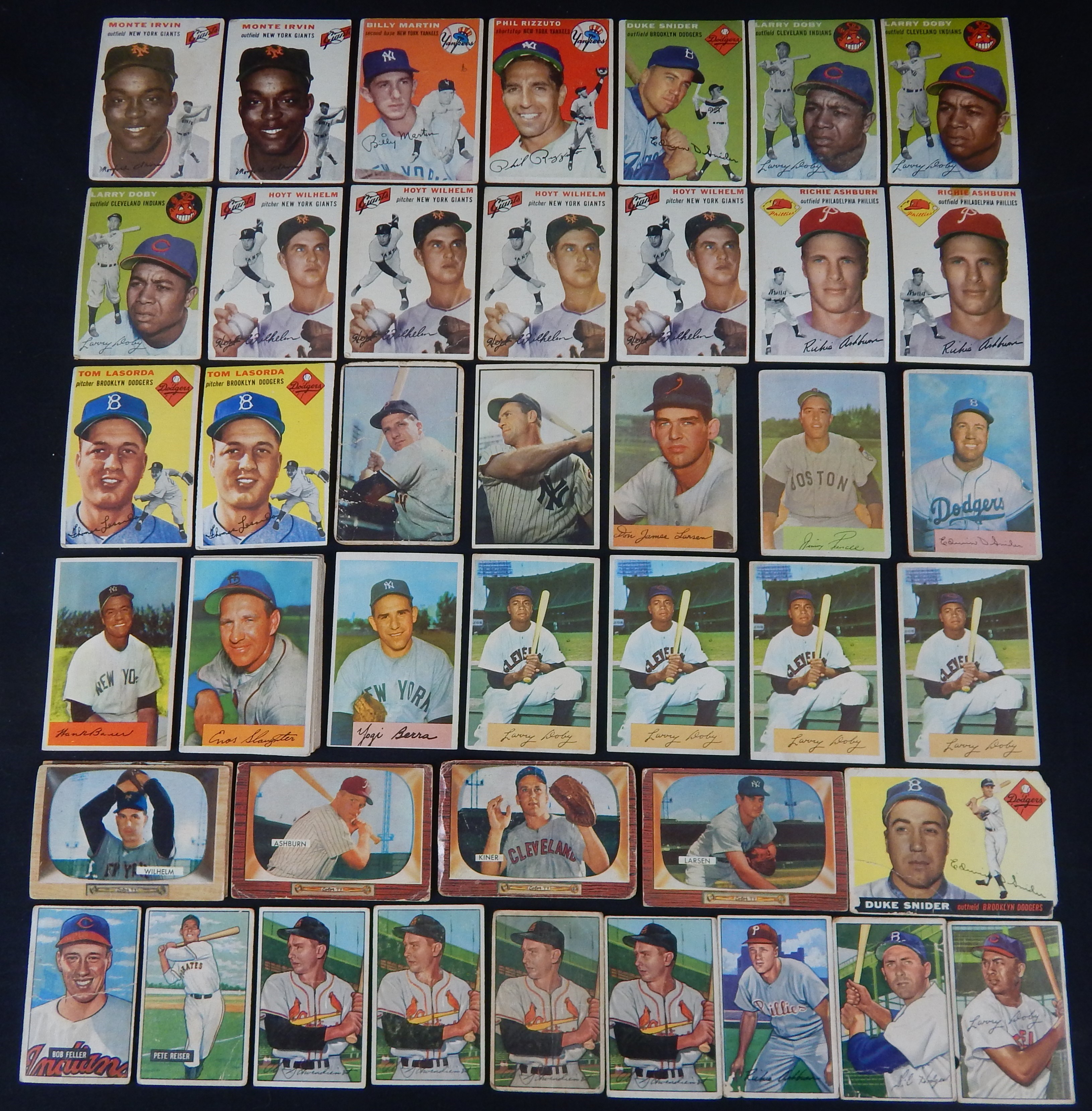 1951-56 Bowman and Topps Collection with Stars!