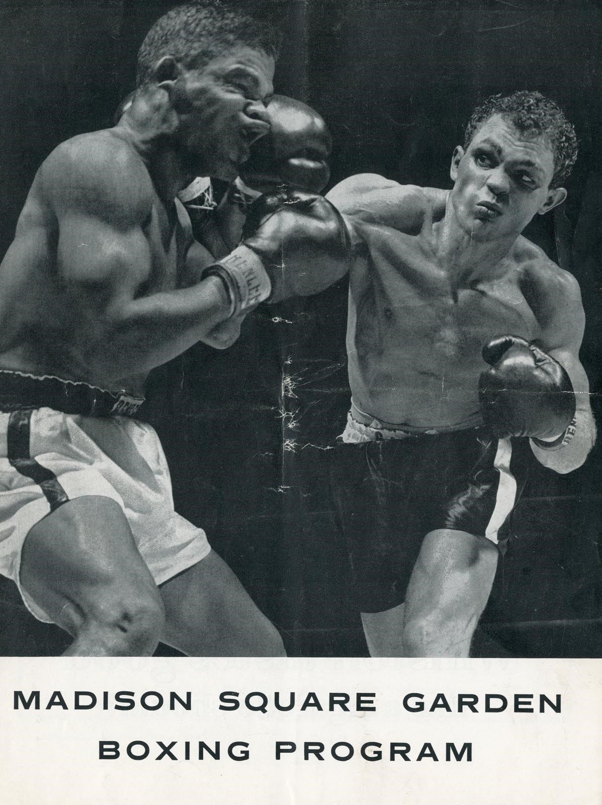 Muhammad Ali & Boxing - 1963 Cassius Clay vs. Doug Jones On-Site Program