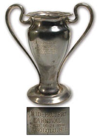 - 1914 "Duke" Kahanamoku Trophy (13" tall)