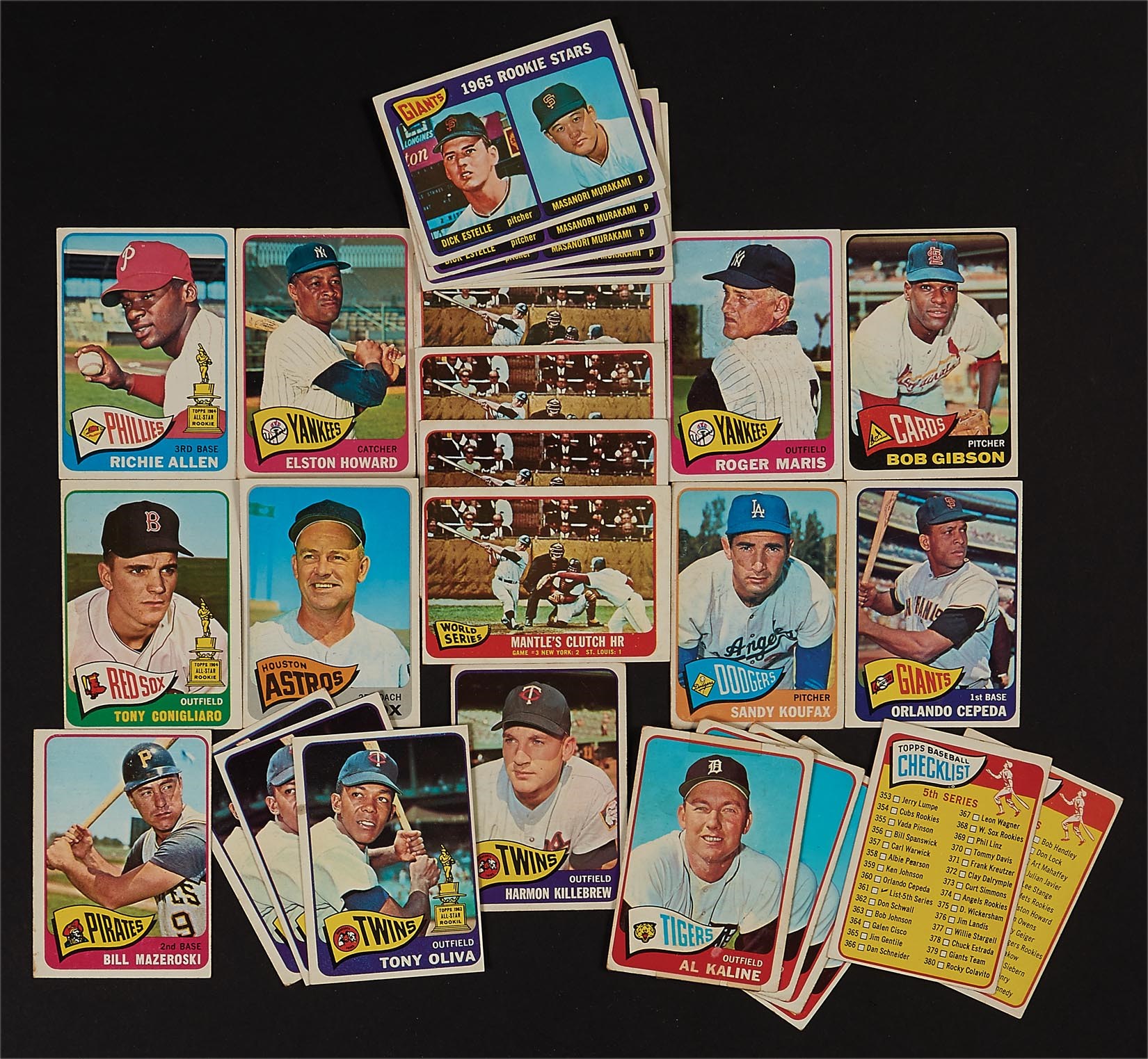 - 1965 Topps Baseball Card Hoard (6,000+ cards)