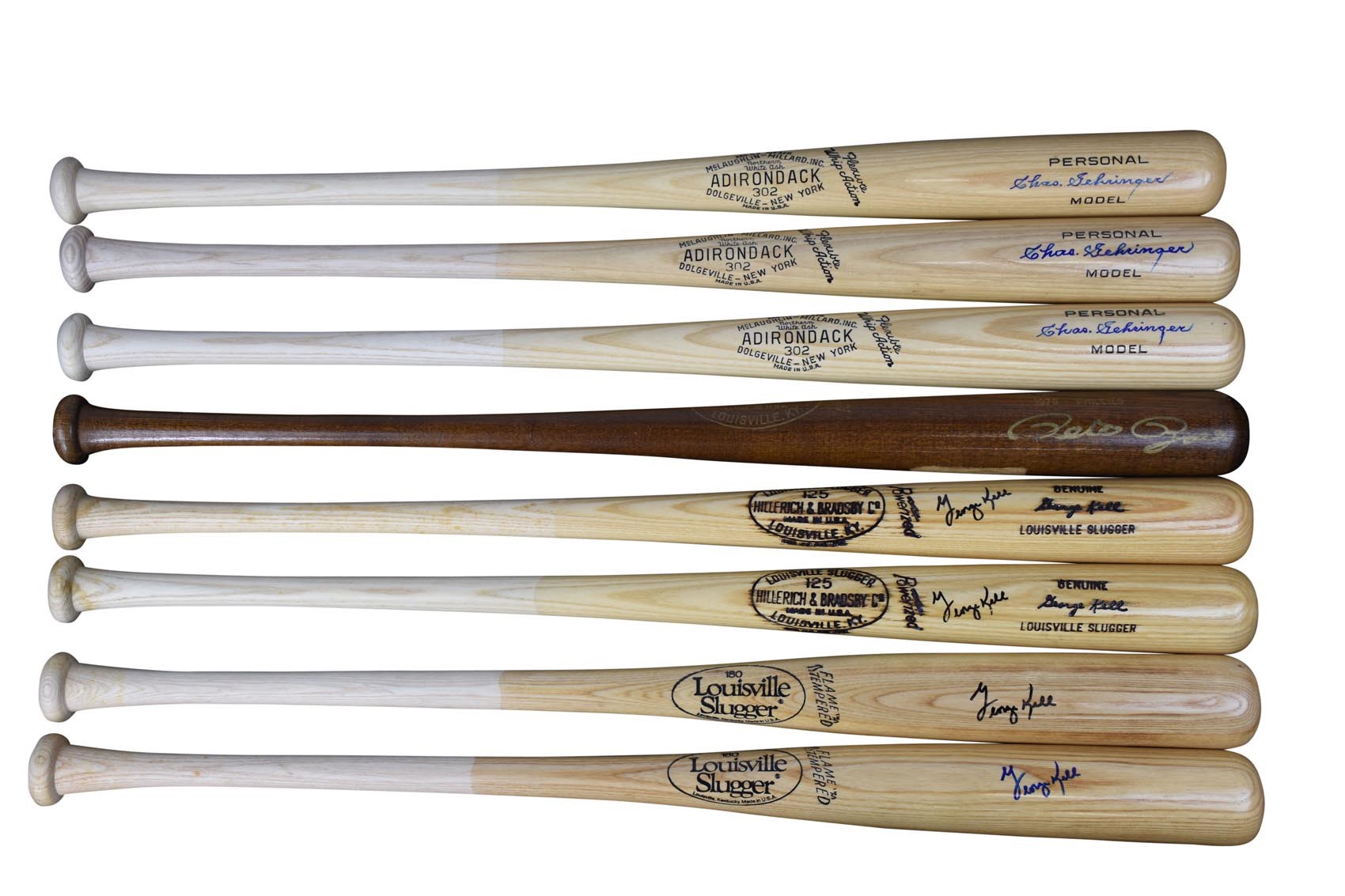 Signed & Unsigned Bats including Cooperstown Collection (80+)