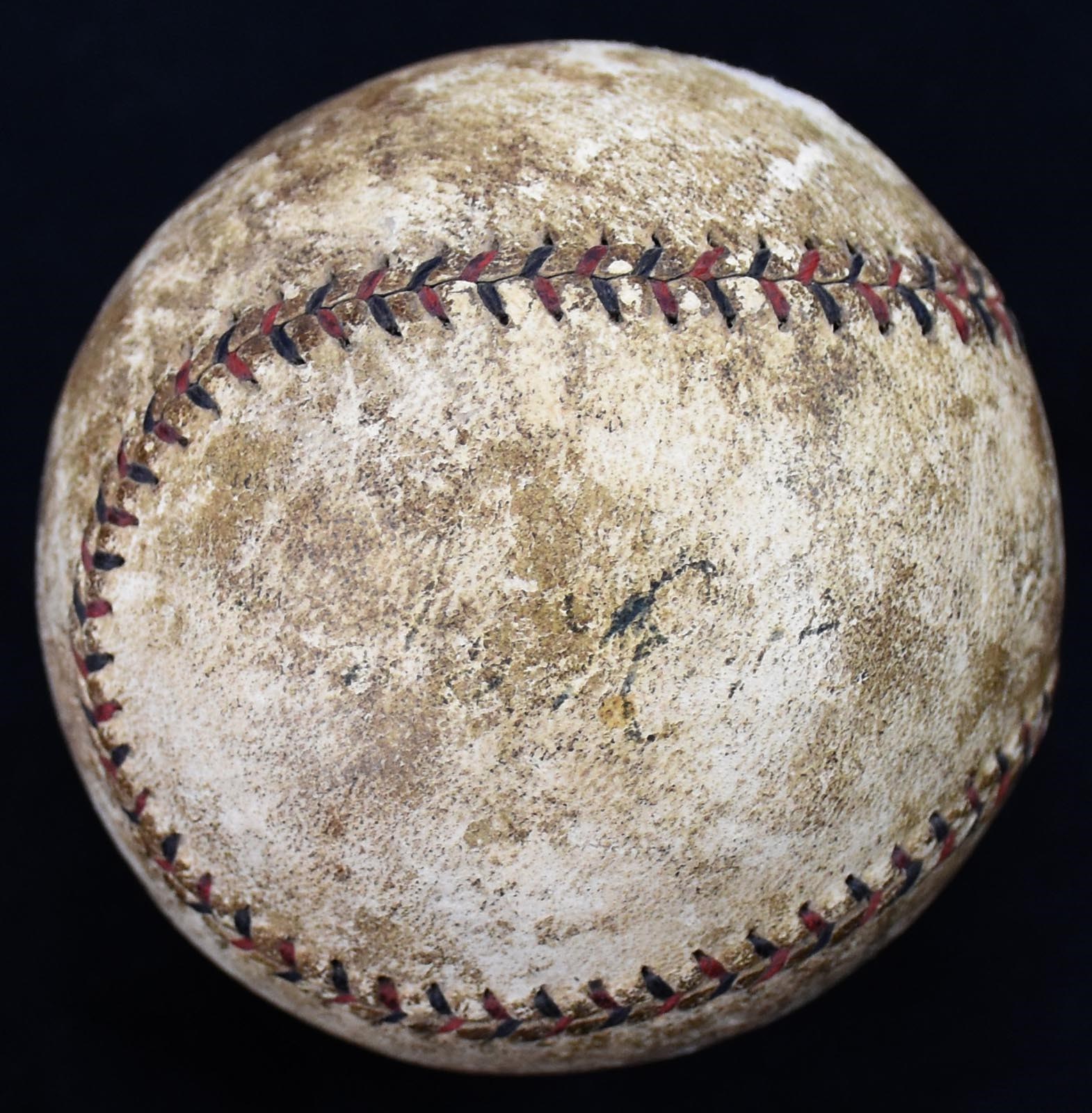 Ruth and Gehrig - Babe Ruth Single Signed Baseball (Low Grade)