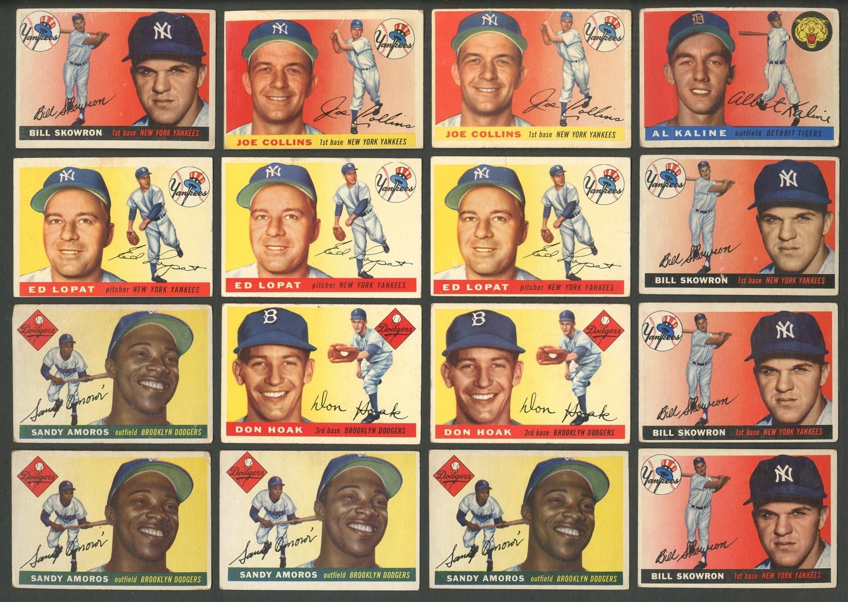 1955 Topps Lot of 2,400+ Cards