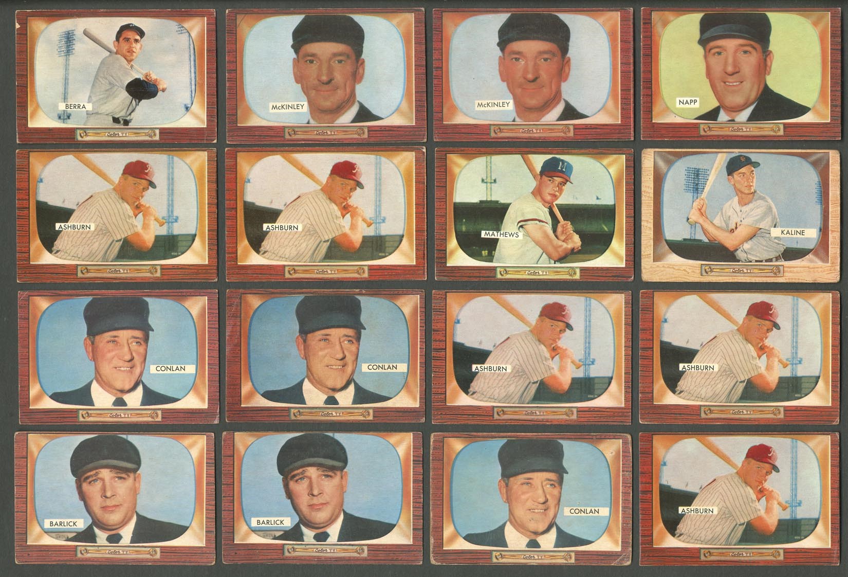 1954 & 1955 Bowman Baseball Cards (1,950 cards)