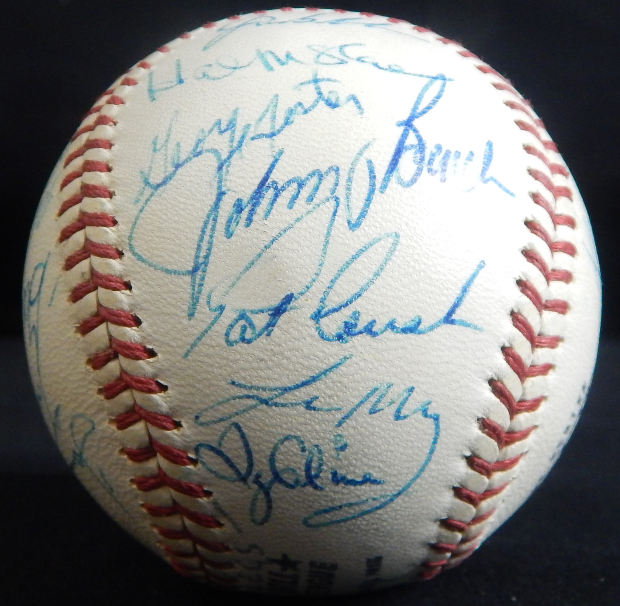 Baseball Autographs - 1971 Cincinnati Reds Team Signed Baseball (24 Signatures)
