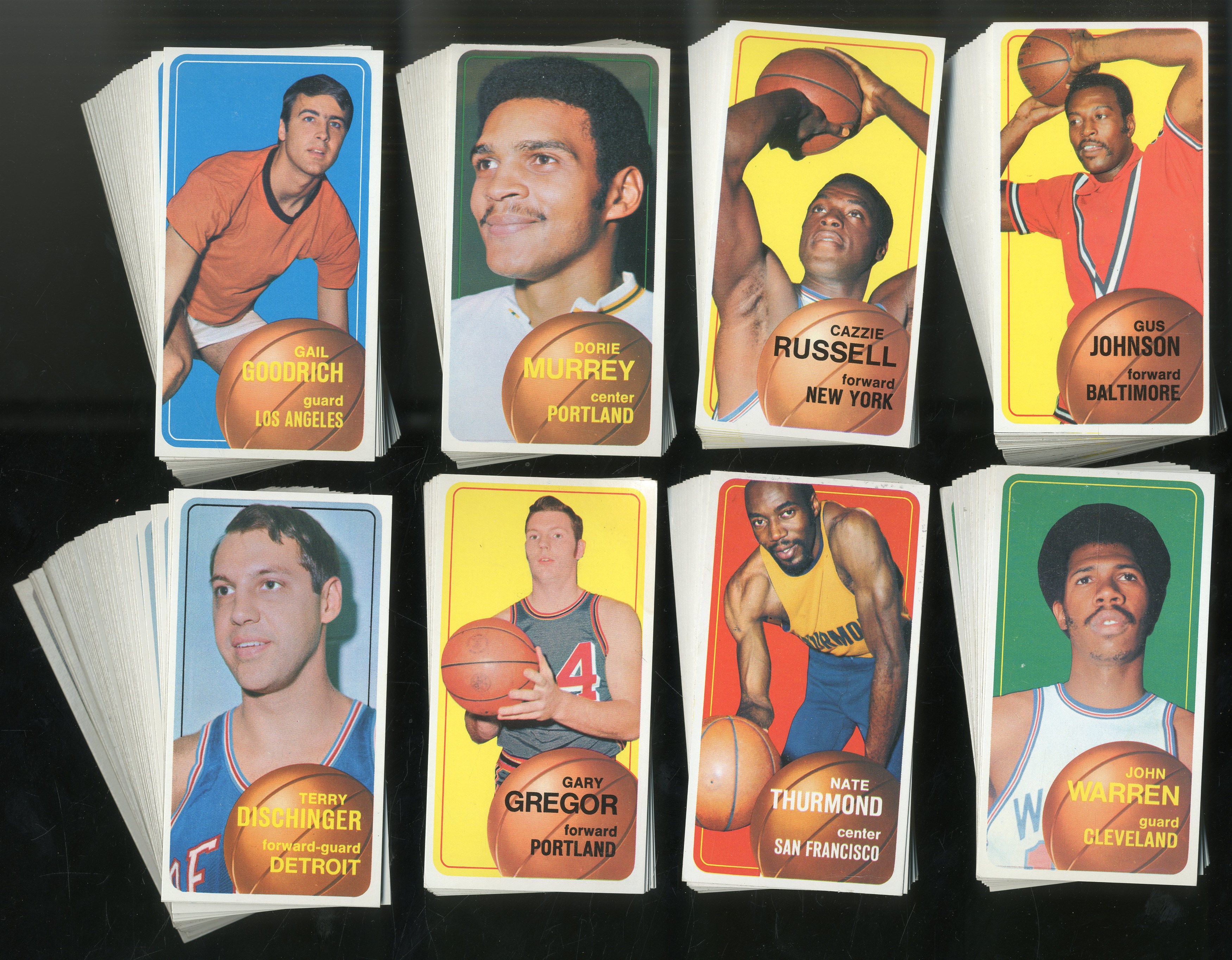 - 1970/71 Topps Basketball HIGH GRADE Collection (185)