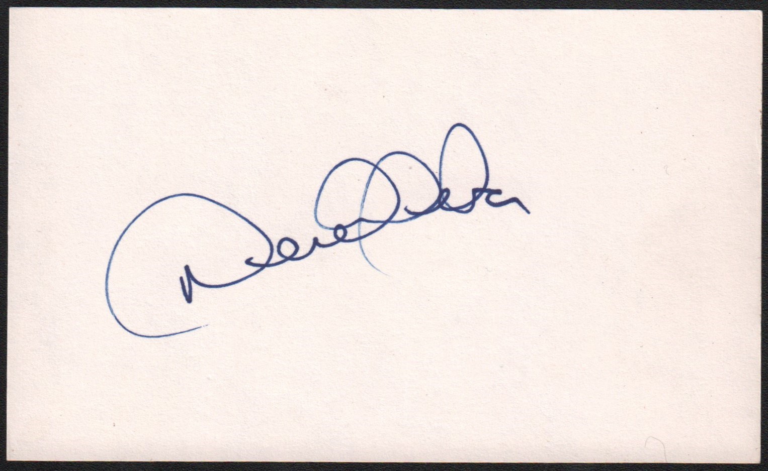 Baseball Autographs - Rookie Era Derek Jeter Signed Index Card (PSA/DNA)