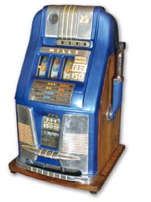 Mills Triple Seven's Twenty-Five Cent Slot Machine