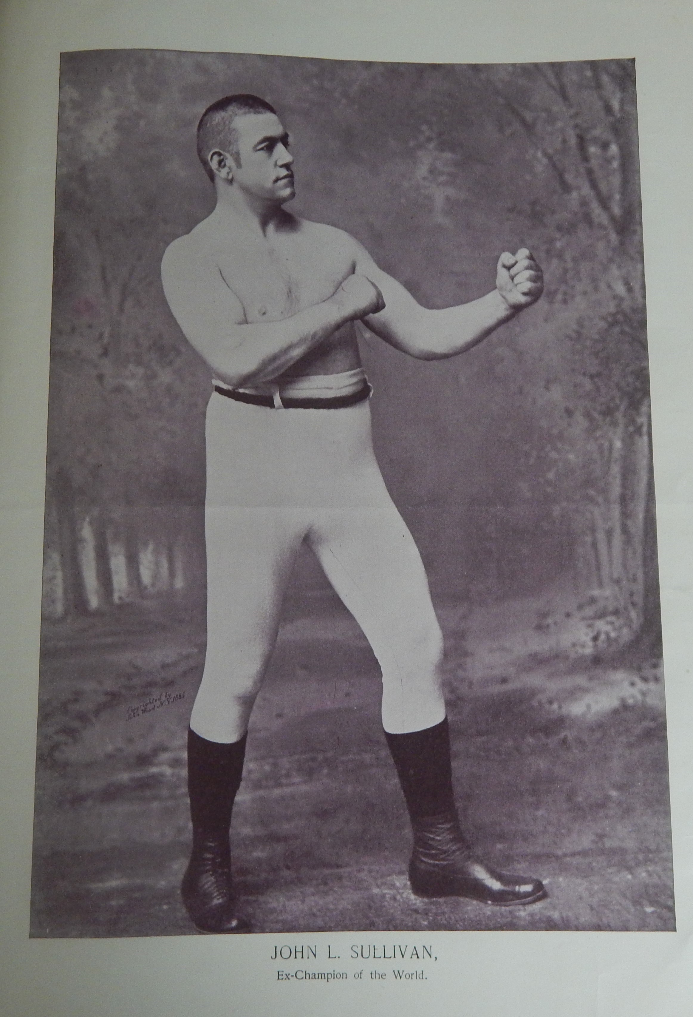 Muhammad Ali & Boxing - 1894 Portrait Gallery of Pugilists of England, America, Australia by Billy Edwards