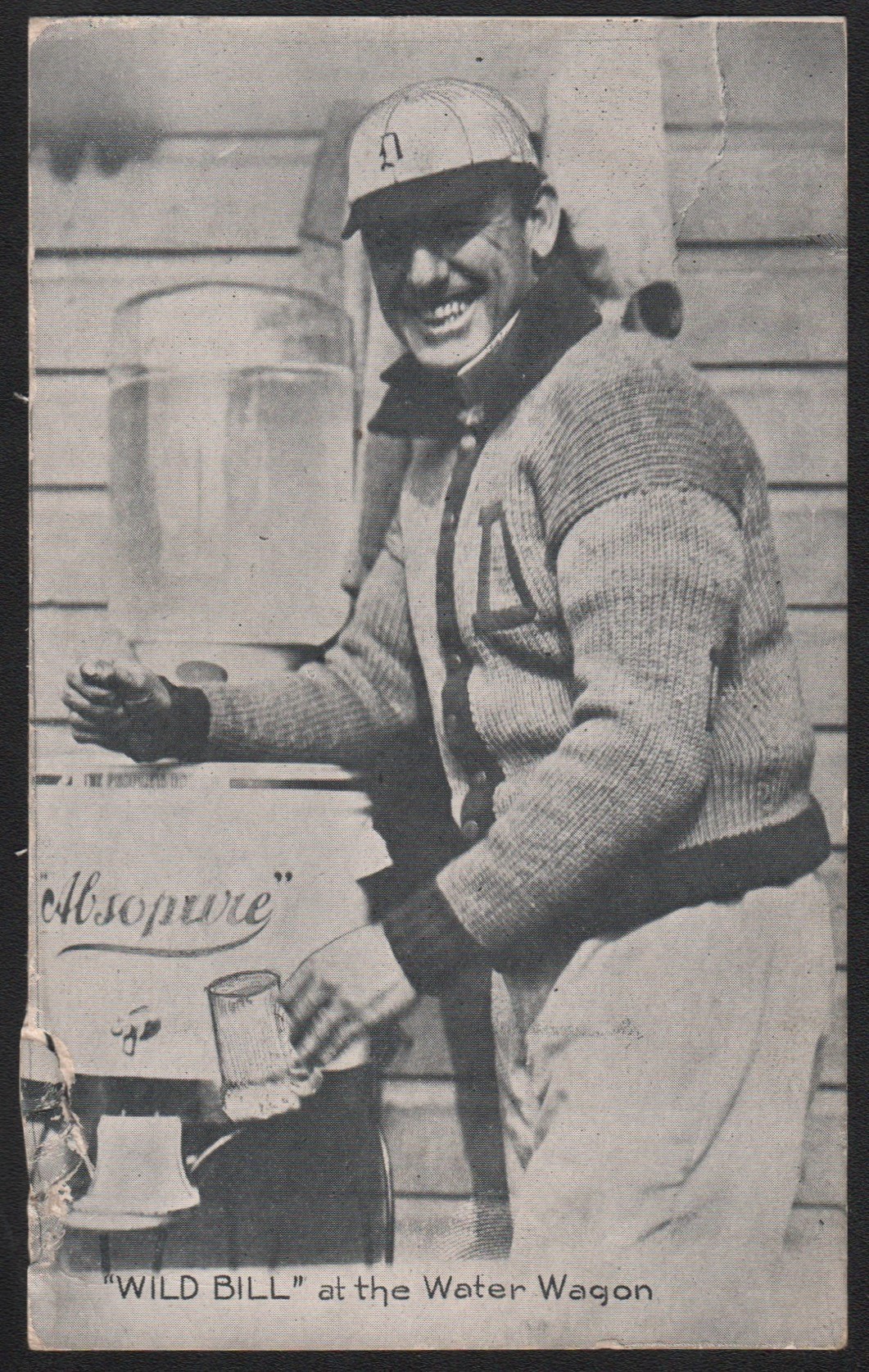 1907 Wolverine News Co. "Wild Bill" Donovan Postcard