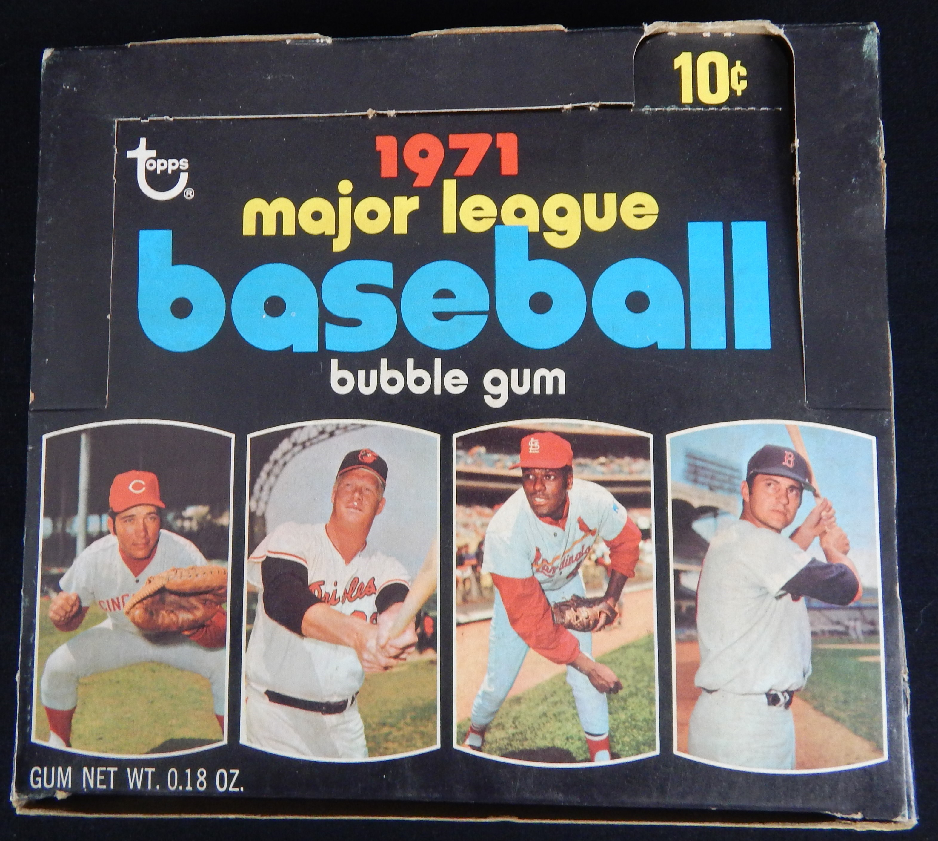 - 1971 Topps Baseball 1st Series Display Box
