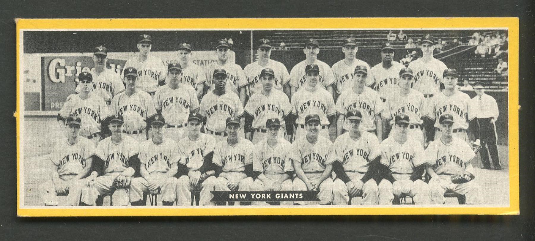- 1951 Topps Teams New York Giants Undated