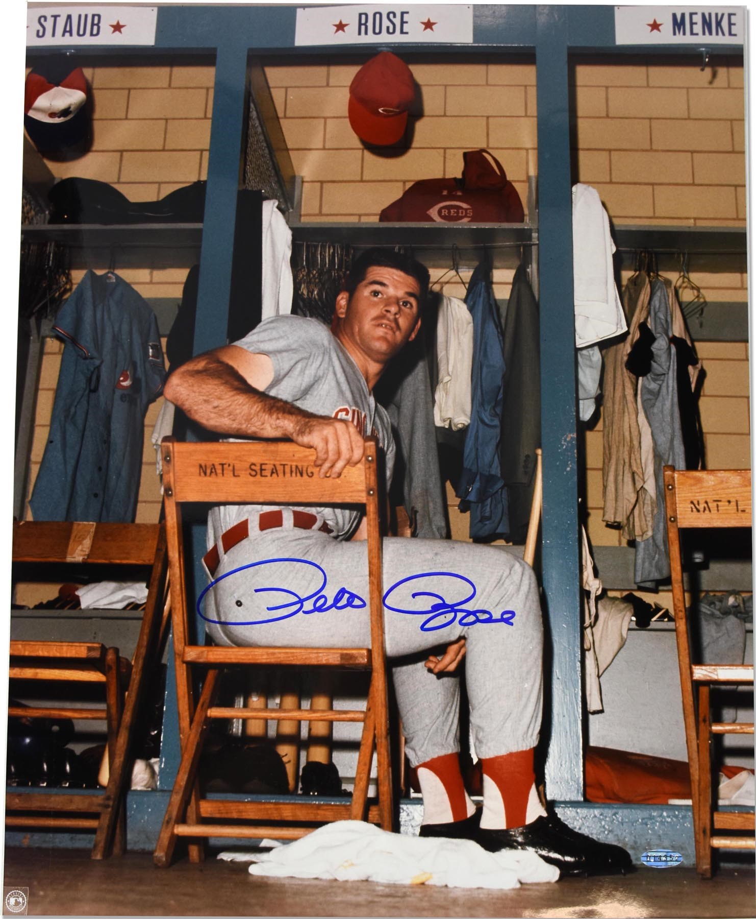 Pete Rose Signed 16x20" Photo (Steiner)