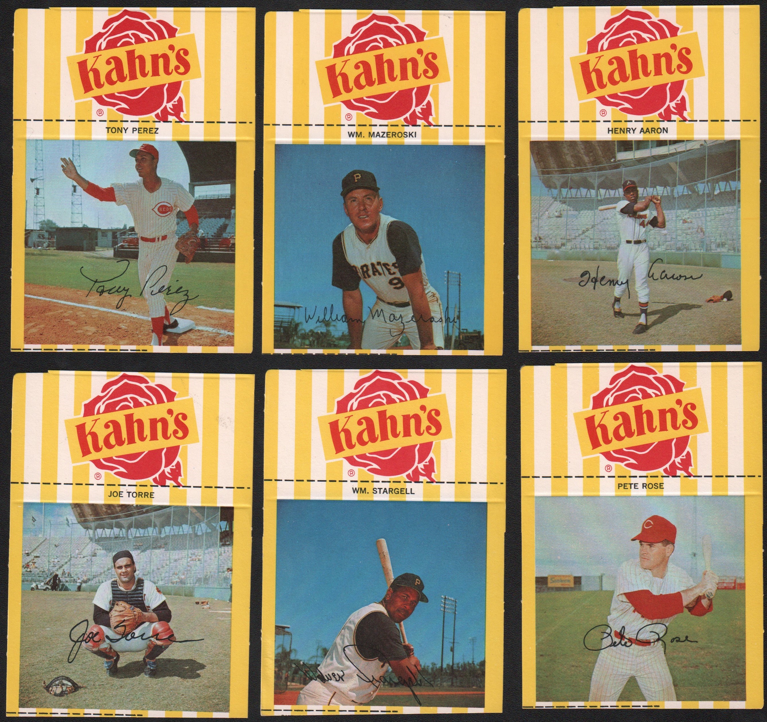- 1967 Kahn's Wieners Complete Set (41)