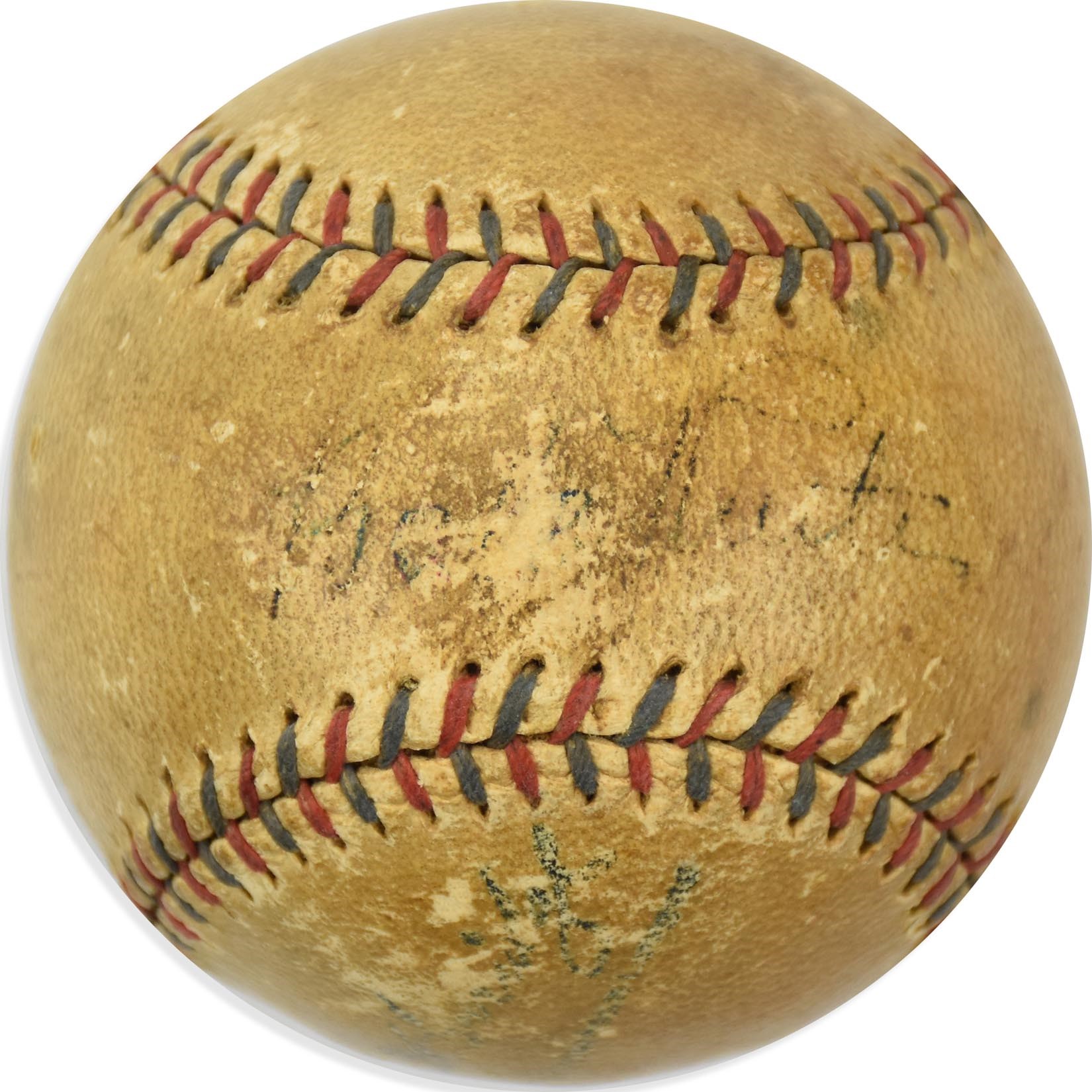 Ruth and Gehrig - 1932 Babe Ruth & Lou Gehrig Signed OAL Harridge Baseball