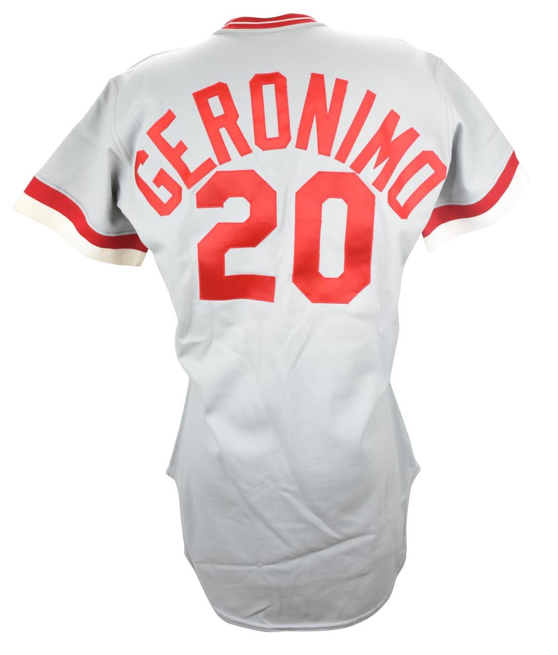 - 1978 Cesar Geronimo Cincinnati Reds Tour of Japan Game Worn Jersey with Pants