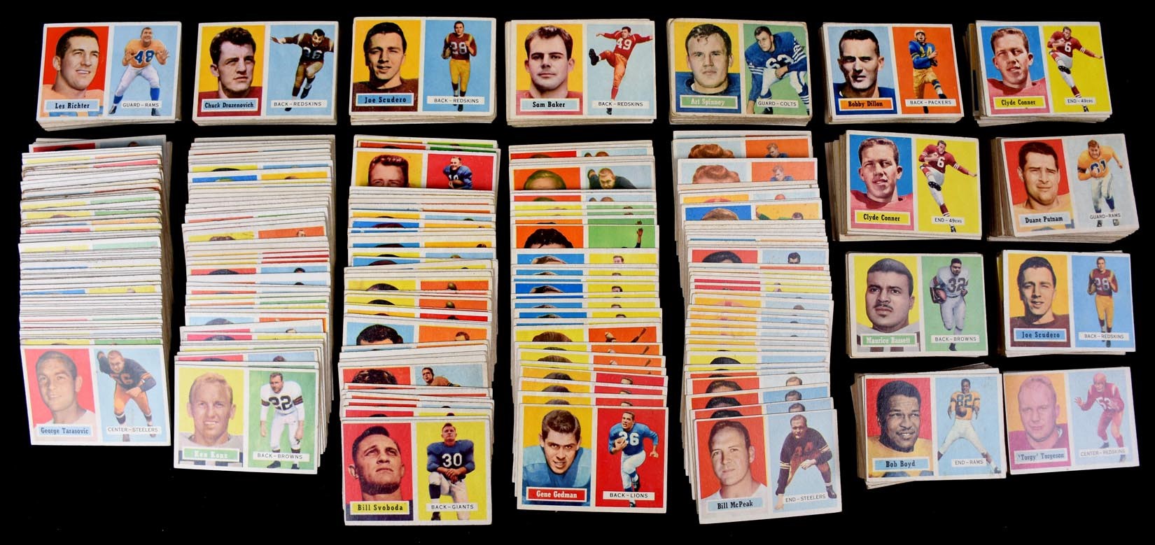 - 1957 Topps Football Card Collection (1,250+)