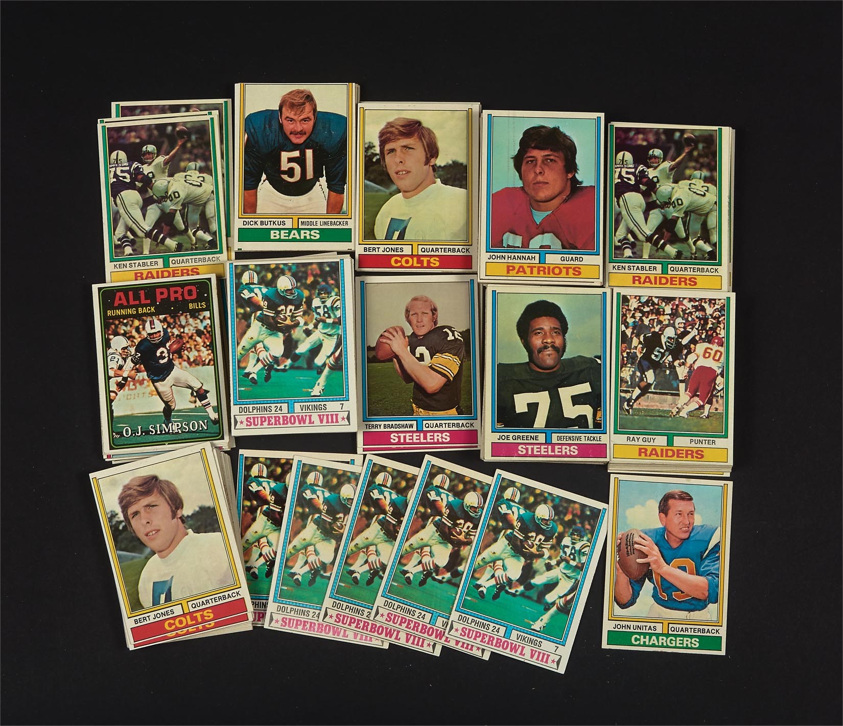 - High Grade 1974 Topps Football Cards (22,000+)