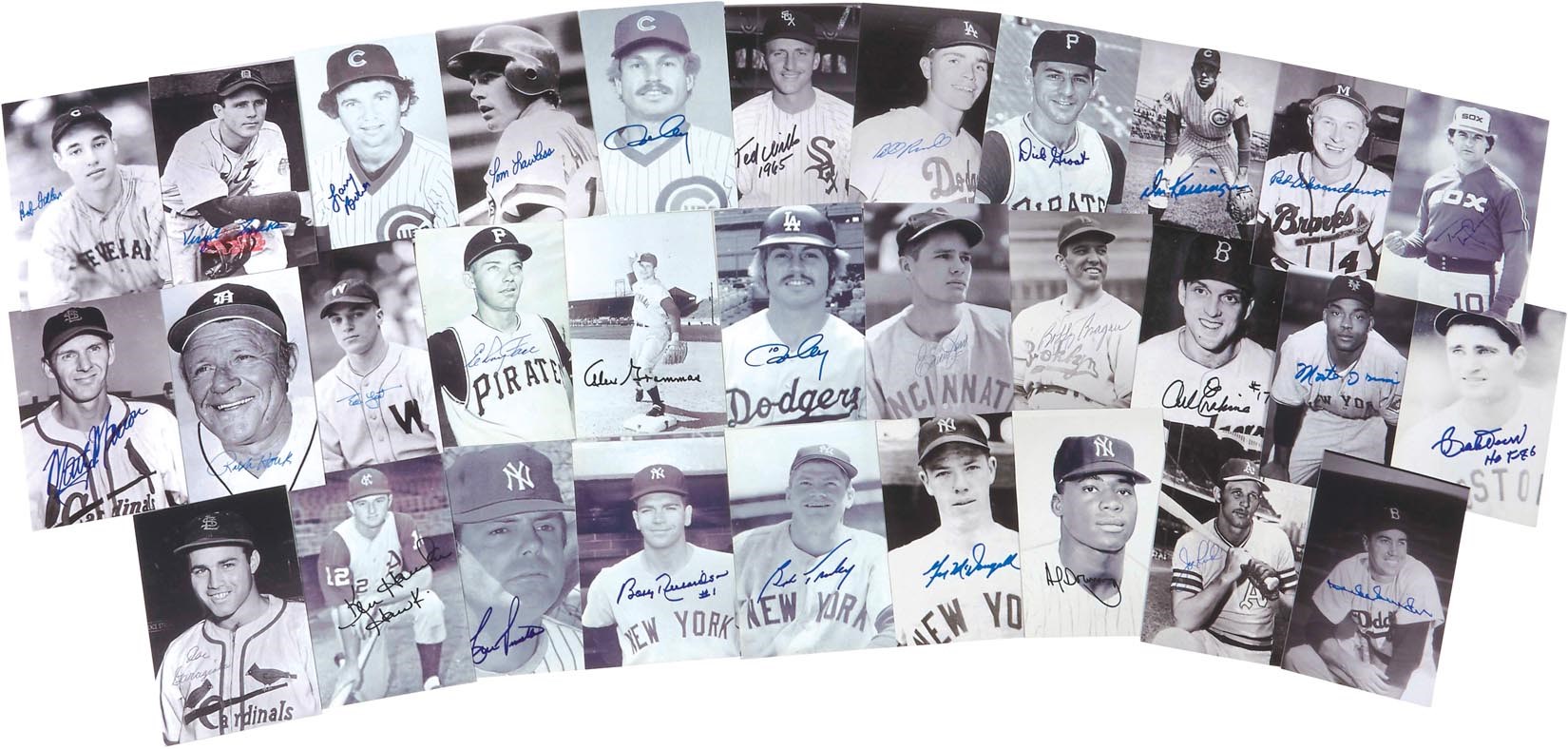 Colossal 1930s-90s Signed Baseball Photograph Collection (3,000)