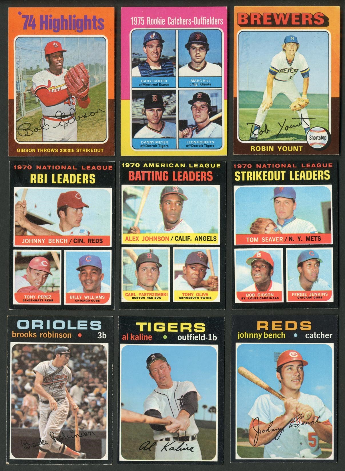 1970s Topps Collection with Major Stars (1,500+ Cards)