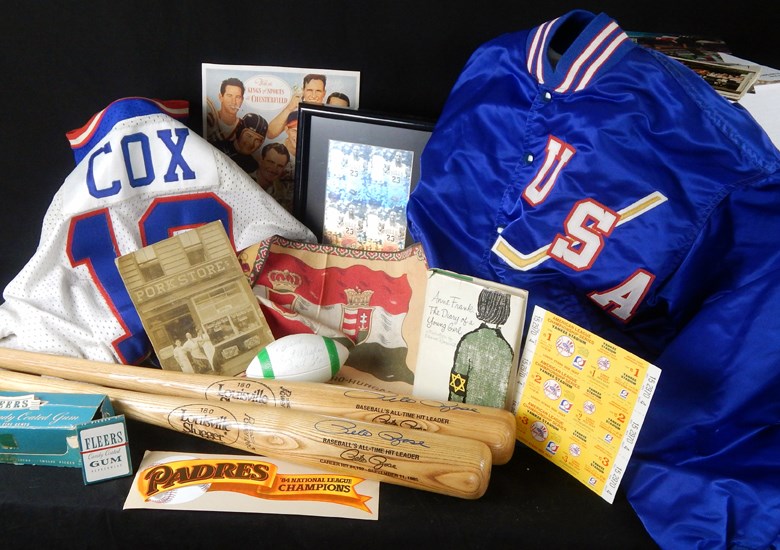- EVERYTHING BUT THE KITCHEN SINK (100+ pieces, Including a C. 1983 Ralph Cox Game Worn Jersey)