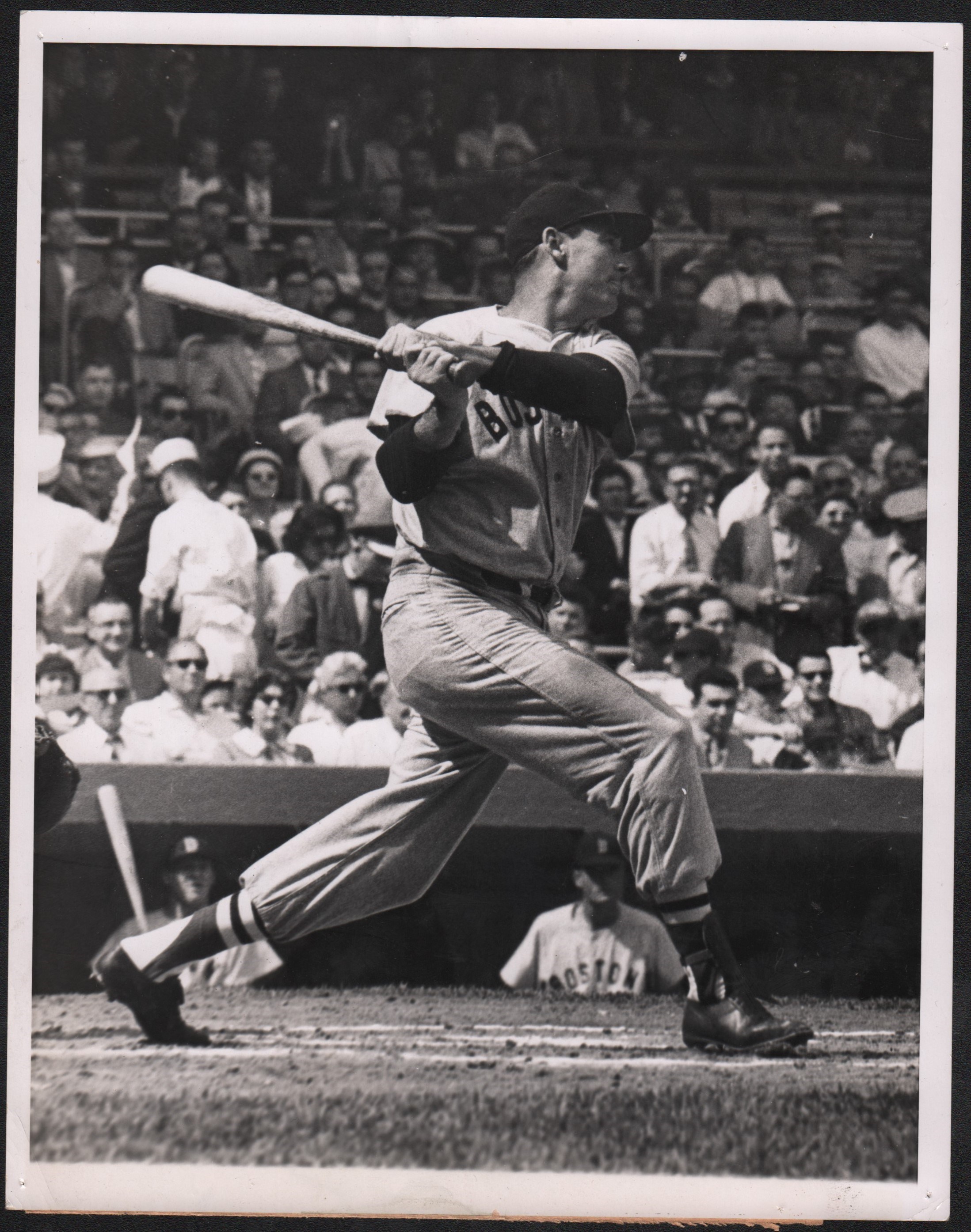 1957 Ted Williams ".405" at Yankee Stadium Type I Photograph