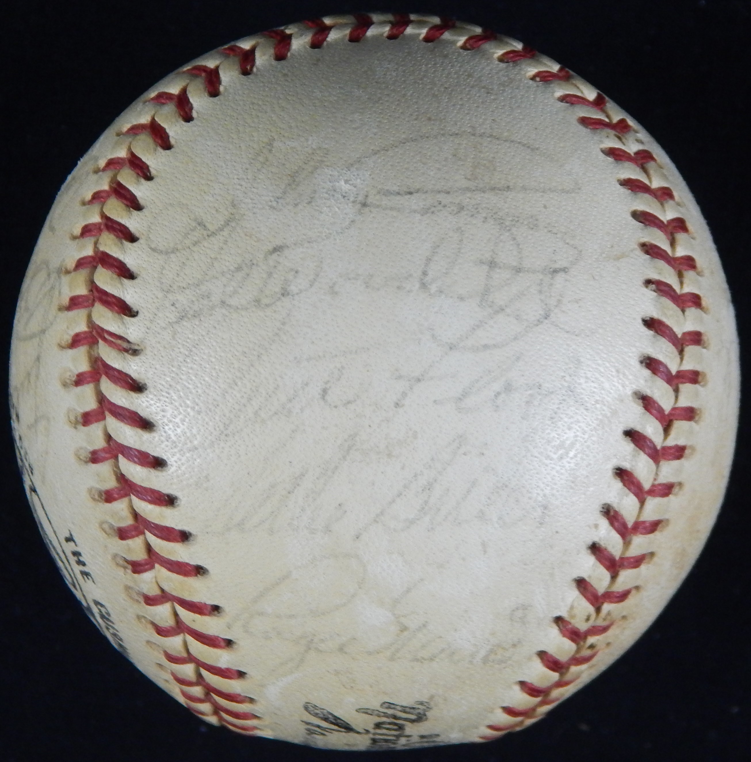 1967 St. Louis Cardinals World Series Champions Team Signed Baseball with 26 Signatures