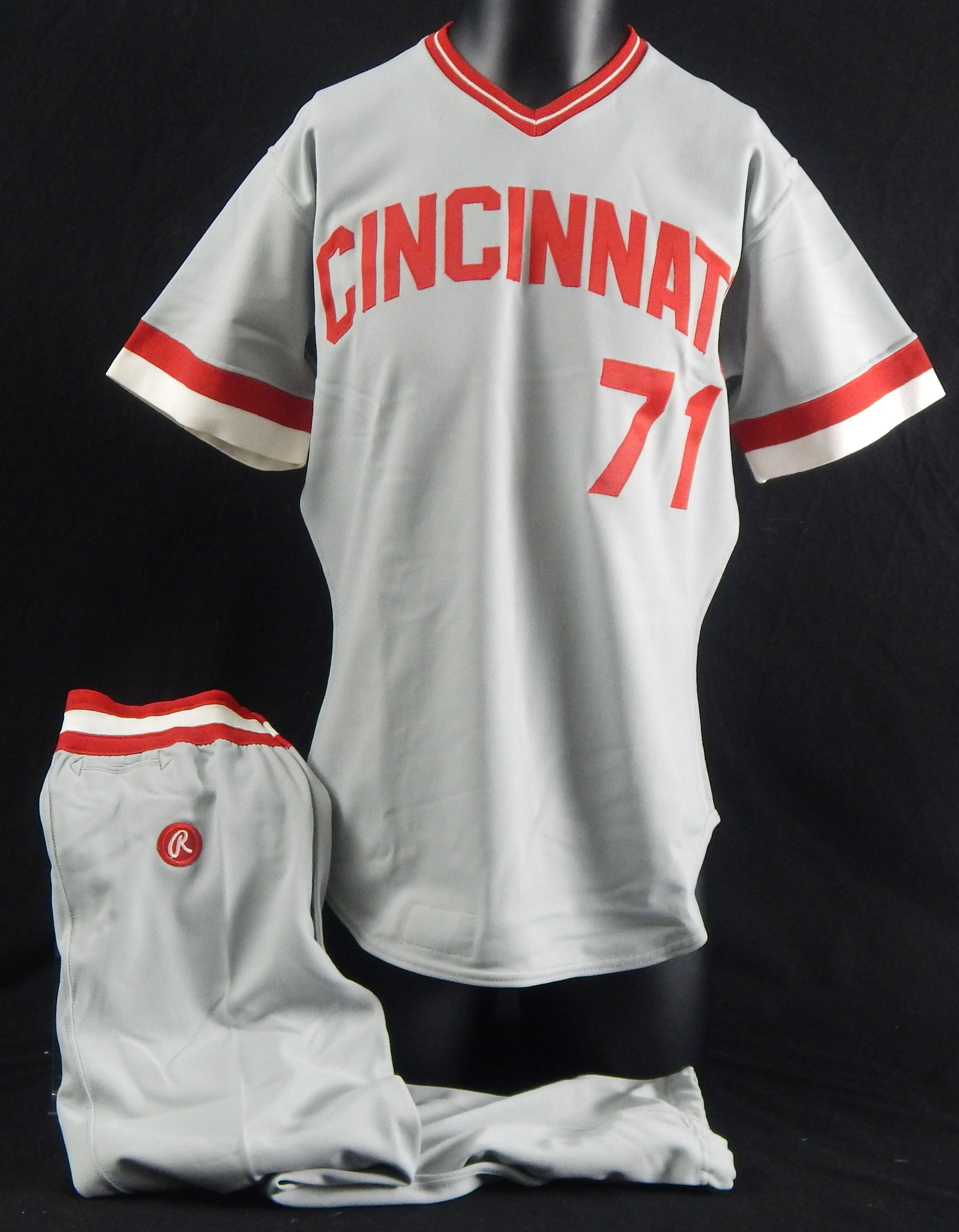 - 1978 Tour of Japan Cincinnati Reds Uniform. From the Bernie Stowe Collection