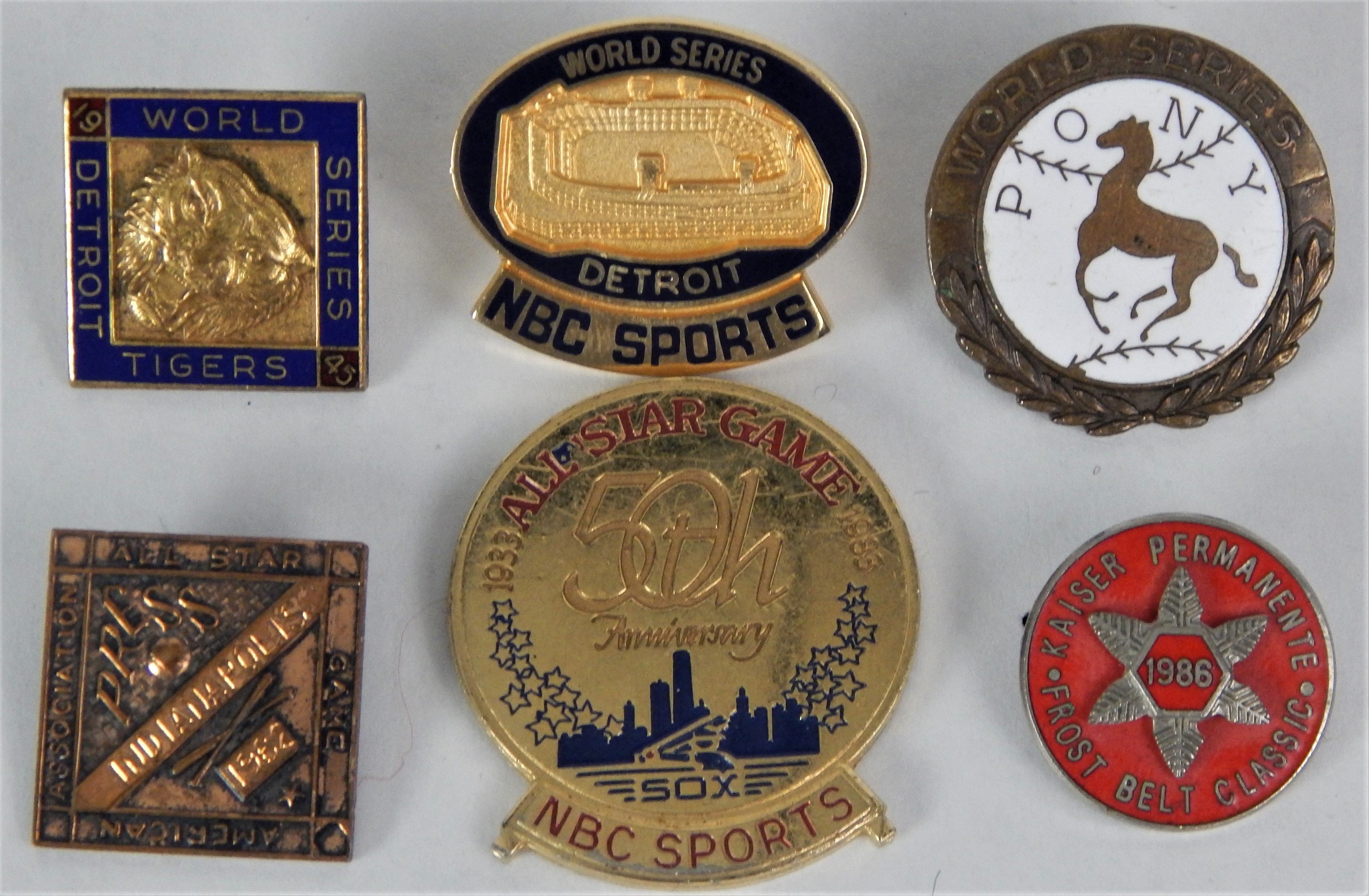 World Series & All-Star Game Pin Collection
